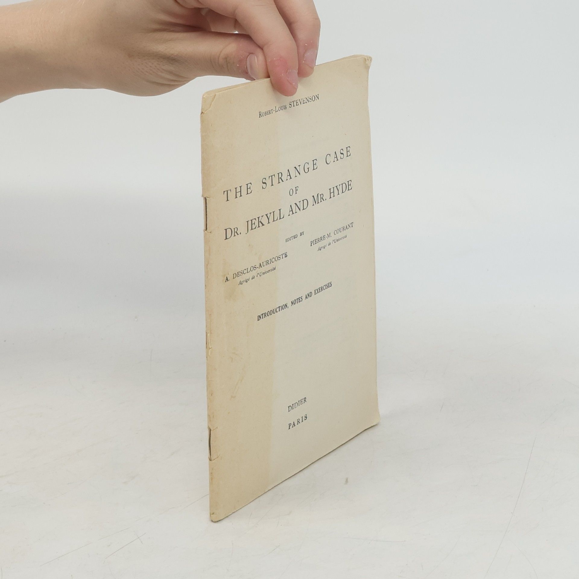The Strange Case of Dr Jekyll and Mr Hyde