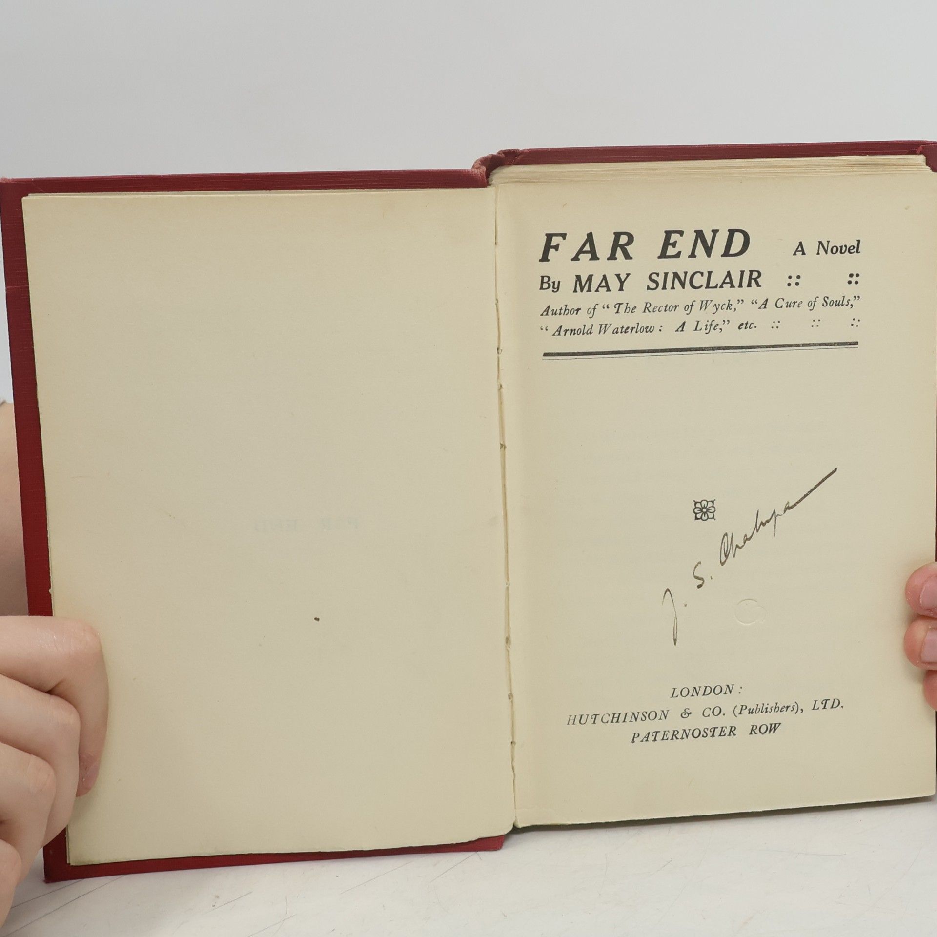 May Sinclair Far End