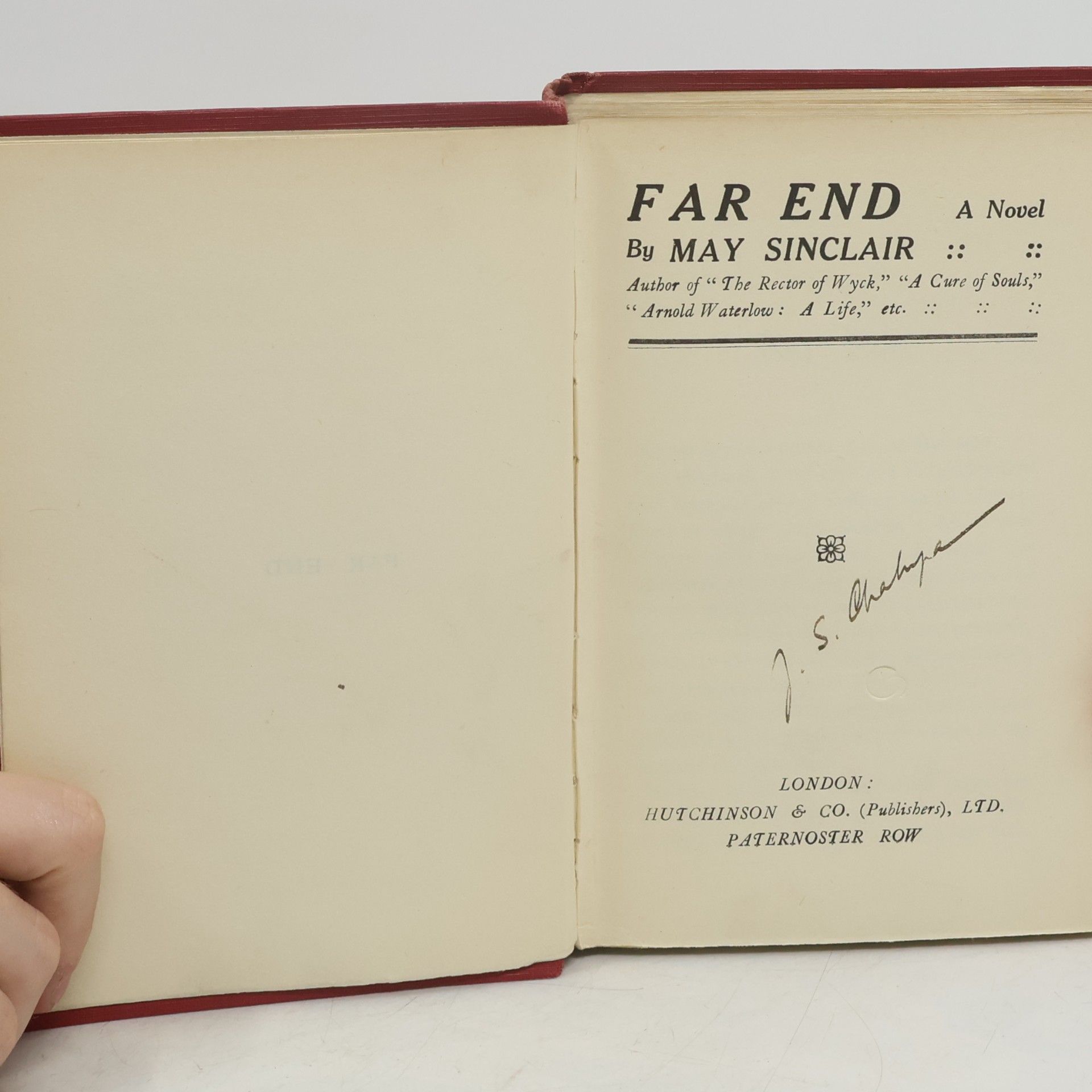 May Sinclair Far End