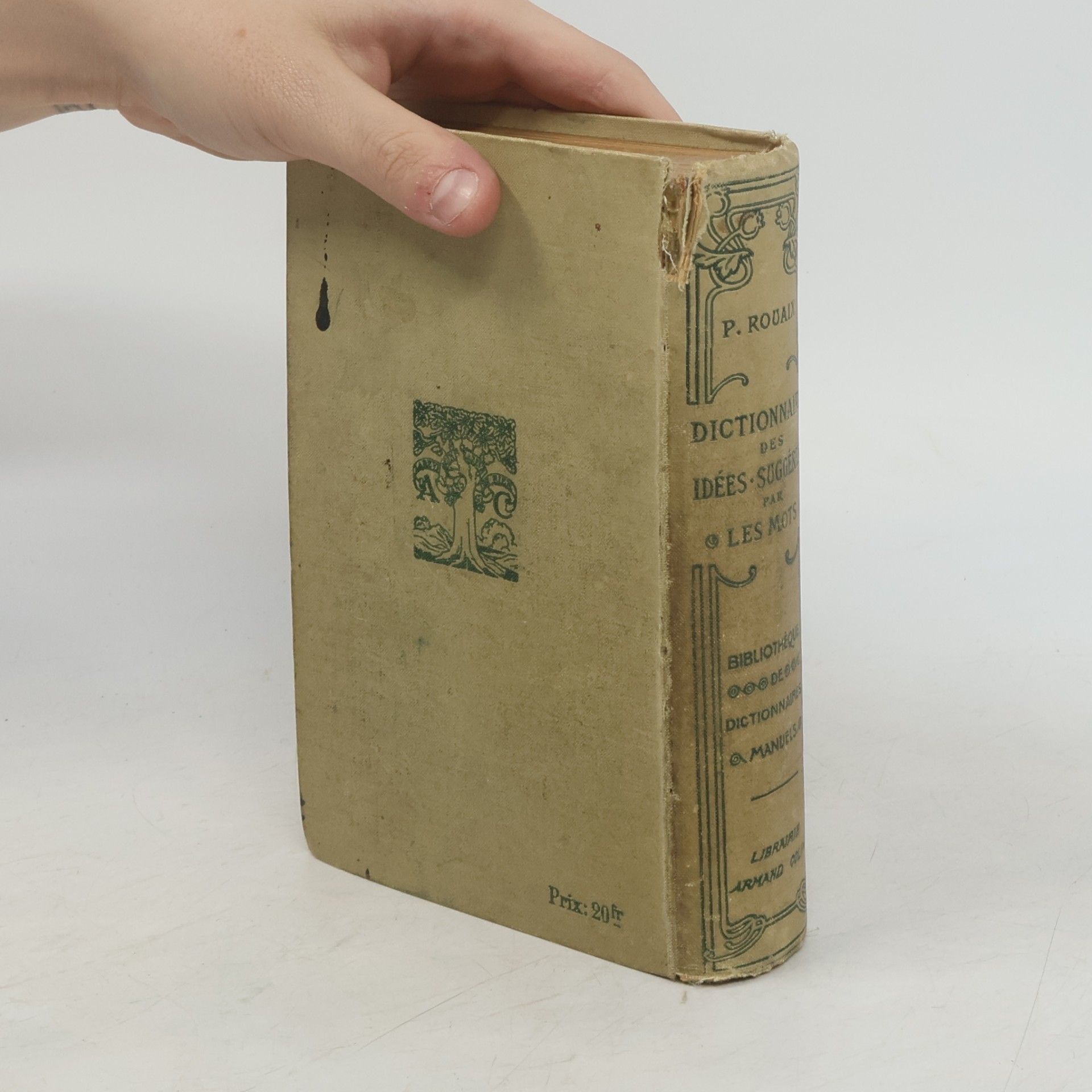 Paul Rouaix Dictionnaire-Manuel-Illustré des Idées Suggérées par les Mots
