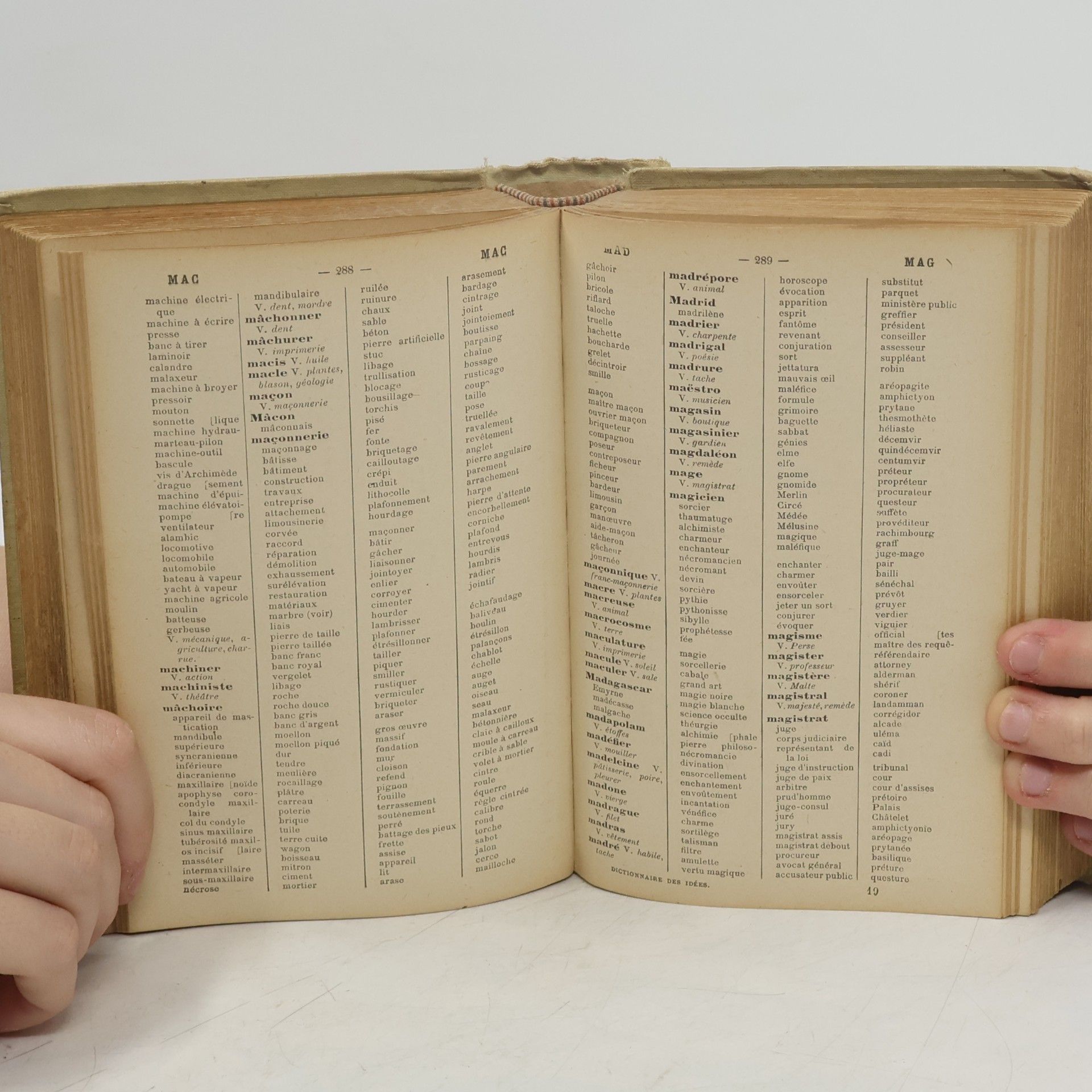 Paul Rouaix Dictionnaire-Manuel-Illustré des Idées Suggérées par les Mots