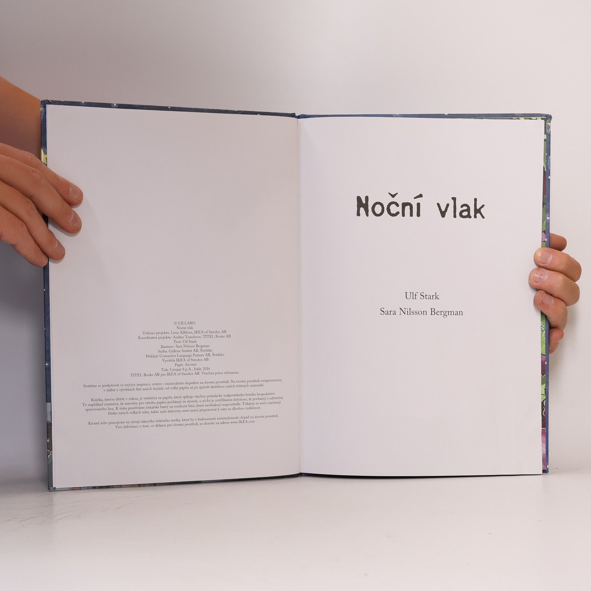 Ulf Stark Noční vlak