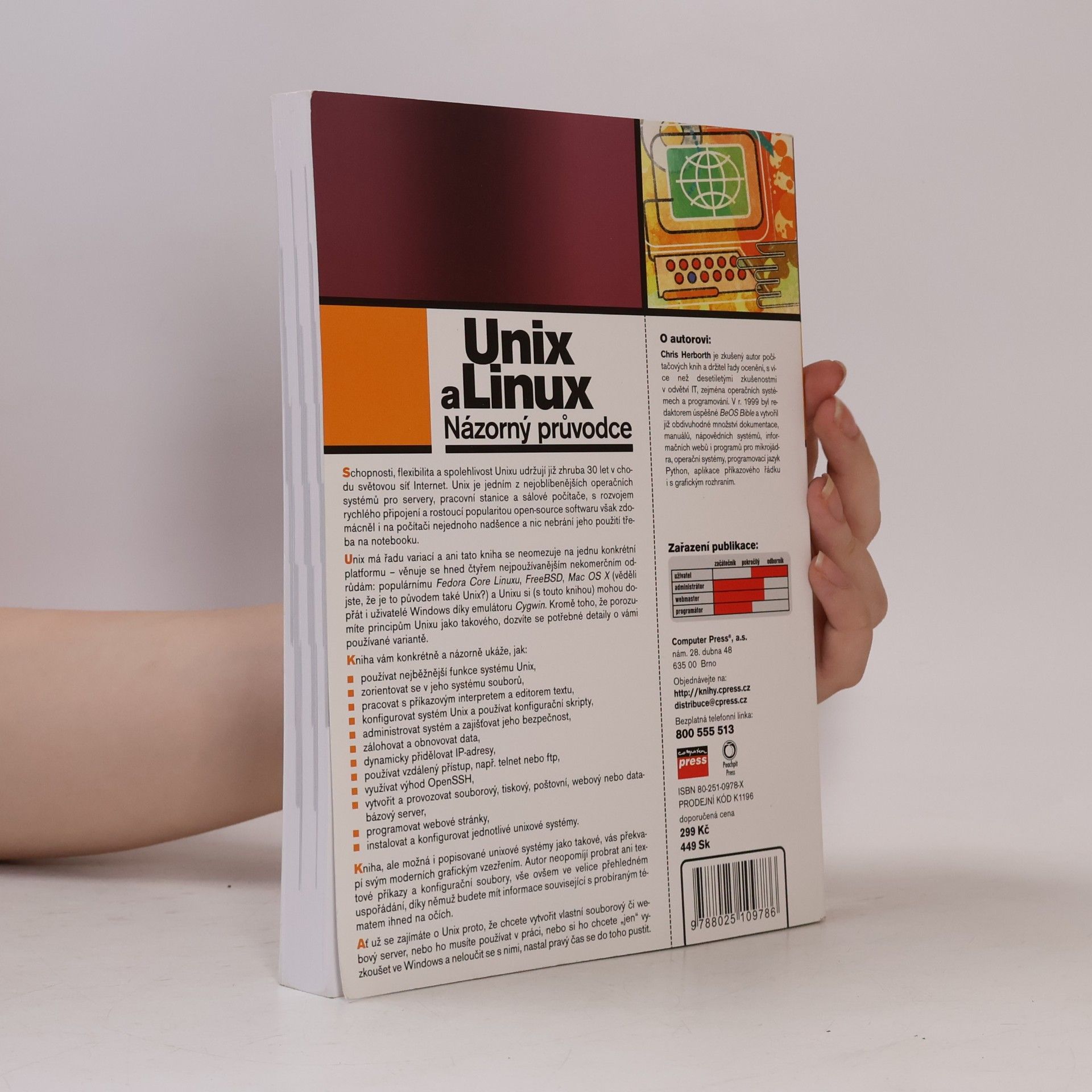 Chris Herborth Unix a Linux. Názorný průvodce administrátora