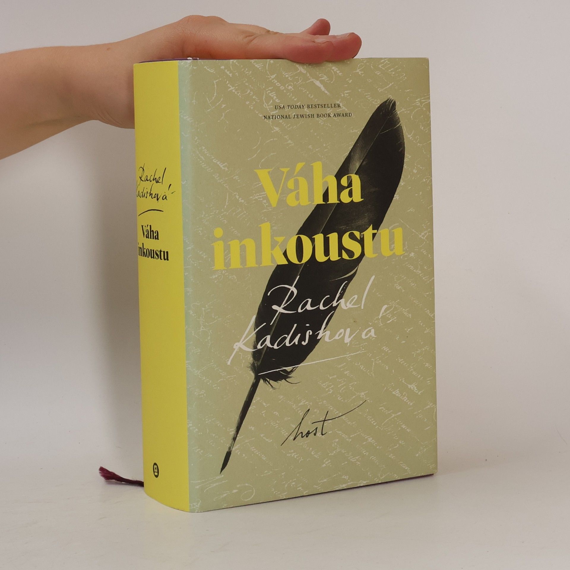 Rachel Kadish Váha inkoustu