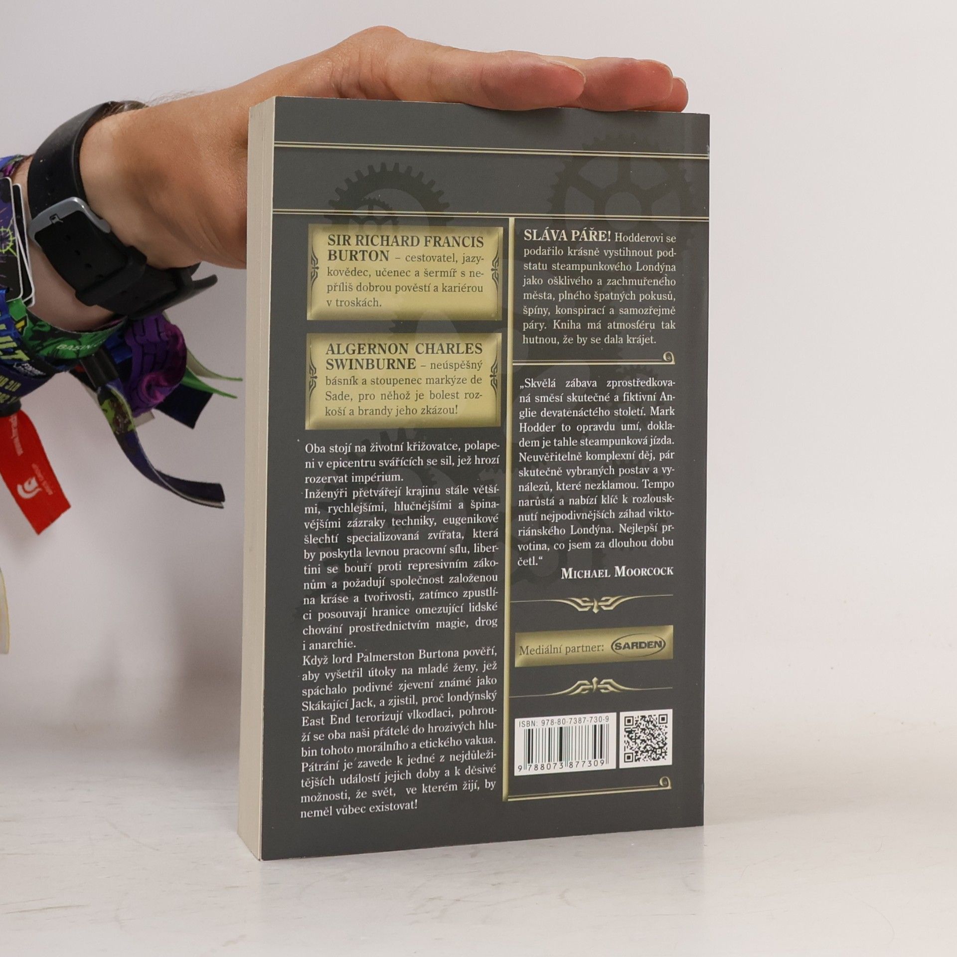 Mark Hodder Podivná záležitost se Skákajícím Jackem. Burton & Swinburne