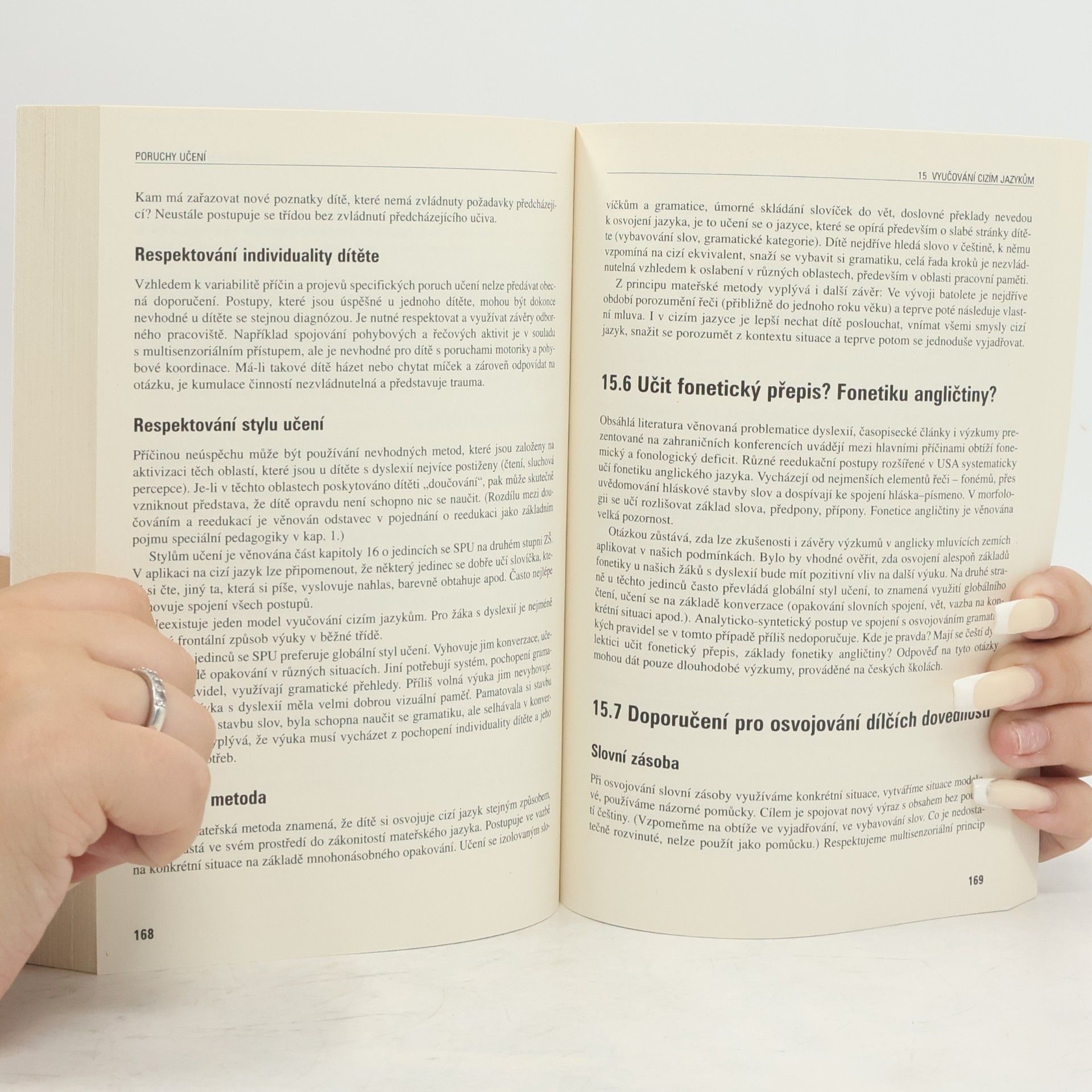 Zelinková Olga Poruchy učení. Dyslexie, dysgrafie, dysortografie, dyskalkulie, dyspraxie, ADHD