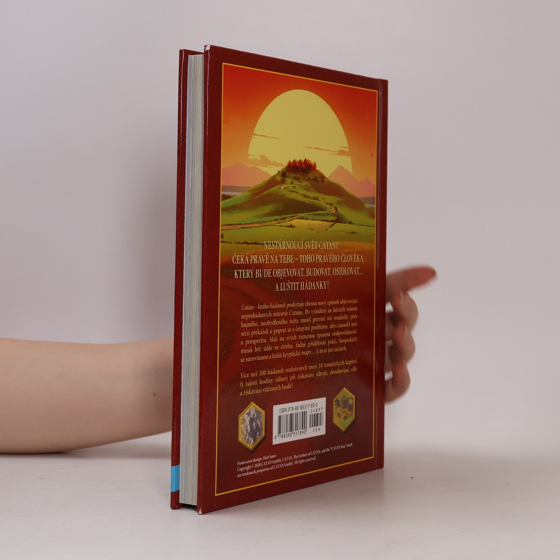 Richard Wolfrik Galland Catan. Kniha hádanek