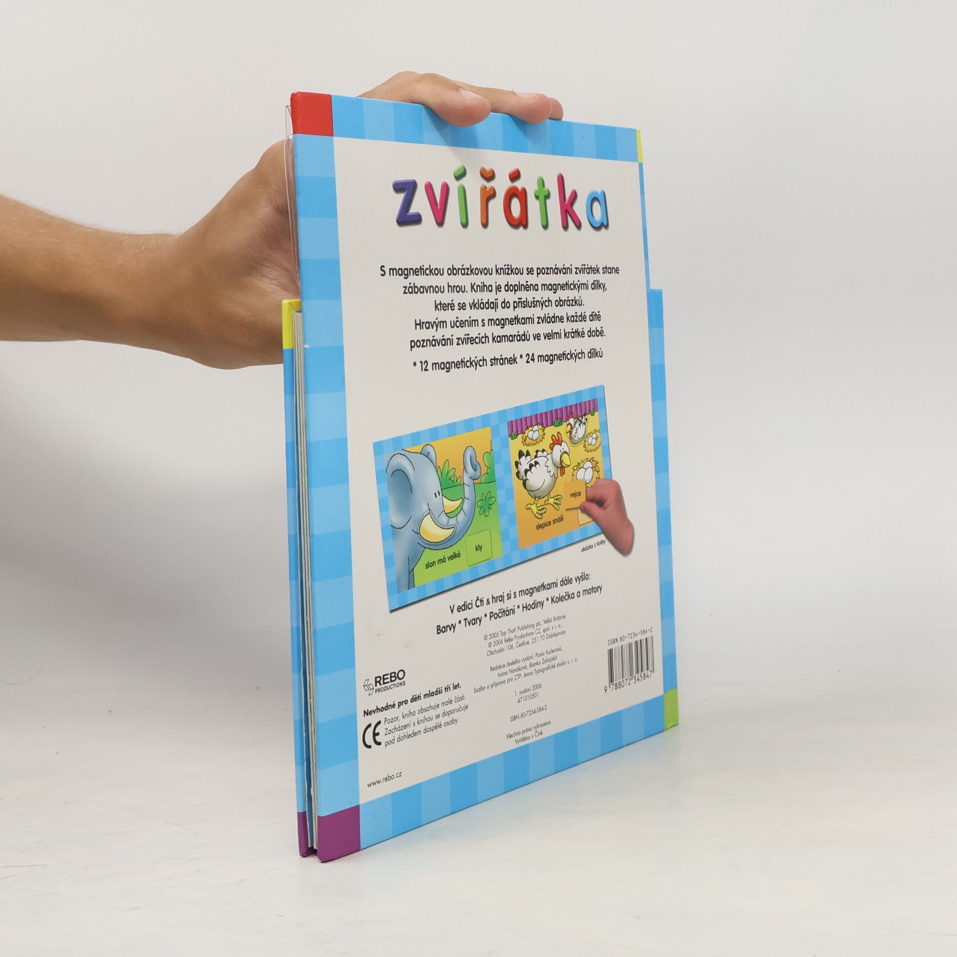 Autorenkollektiv Zvířátka - Čti & hraj si s magnetkami