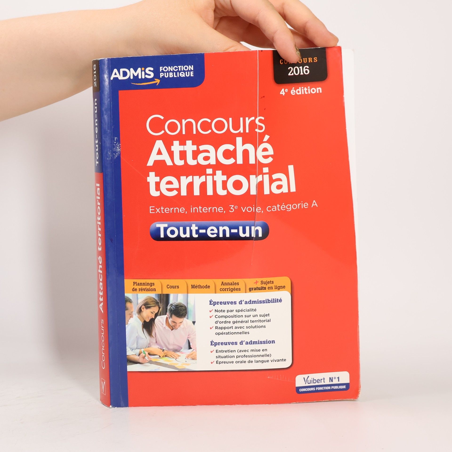Olivier Bellégo Concours Attaché territorial - Catégorie A - Tout-en-un: Concours 2016