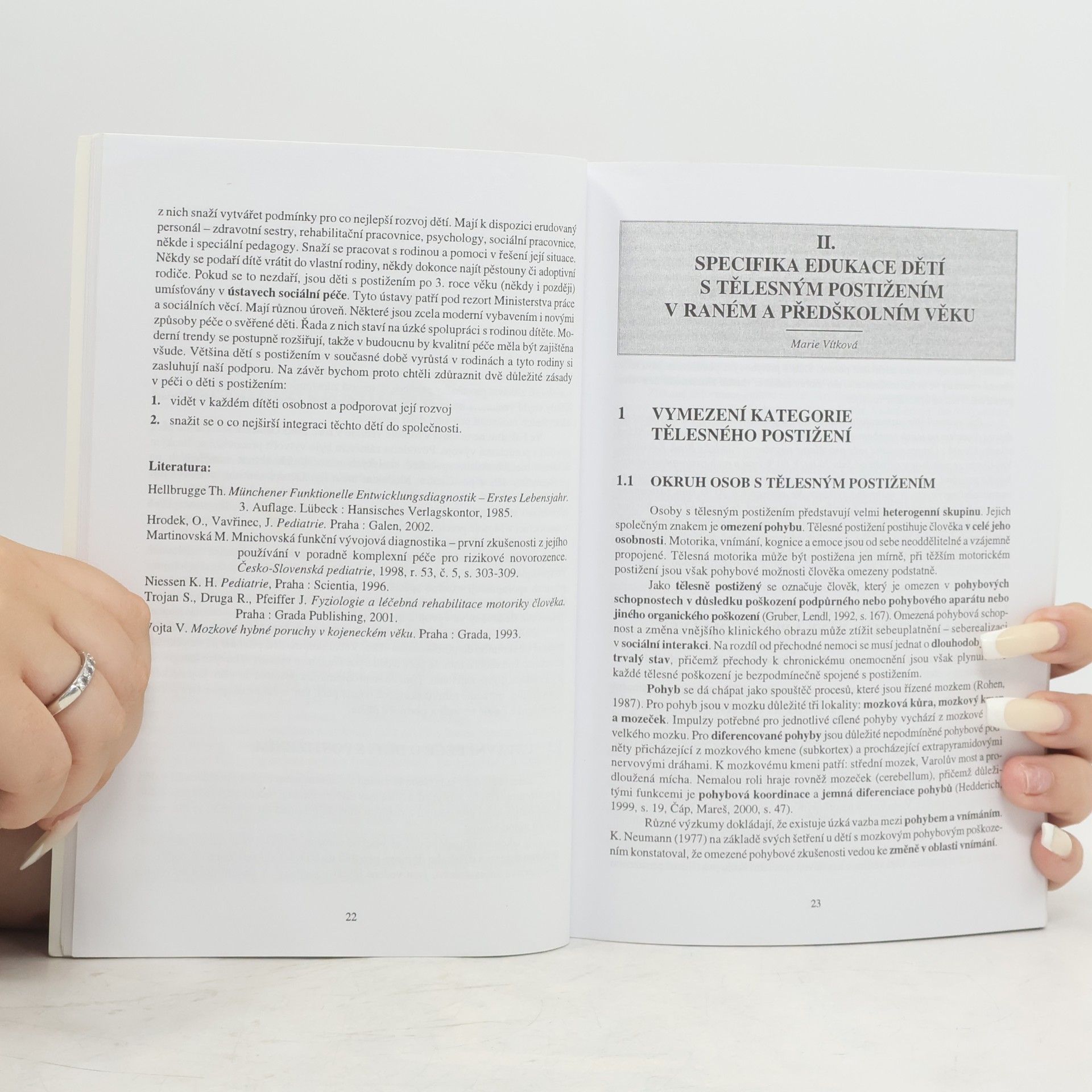Lea Květoňová Švecová Edukace dětí se speciálními potřebami v raném a předškolním věku