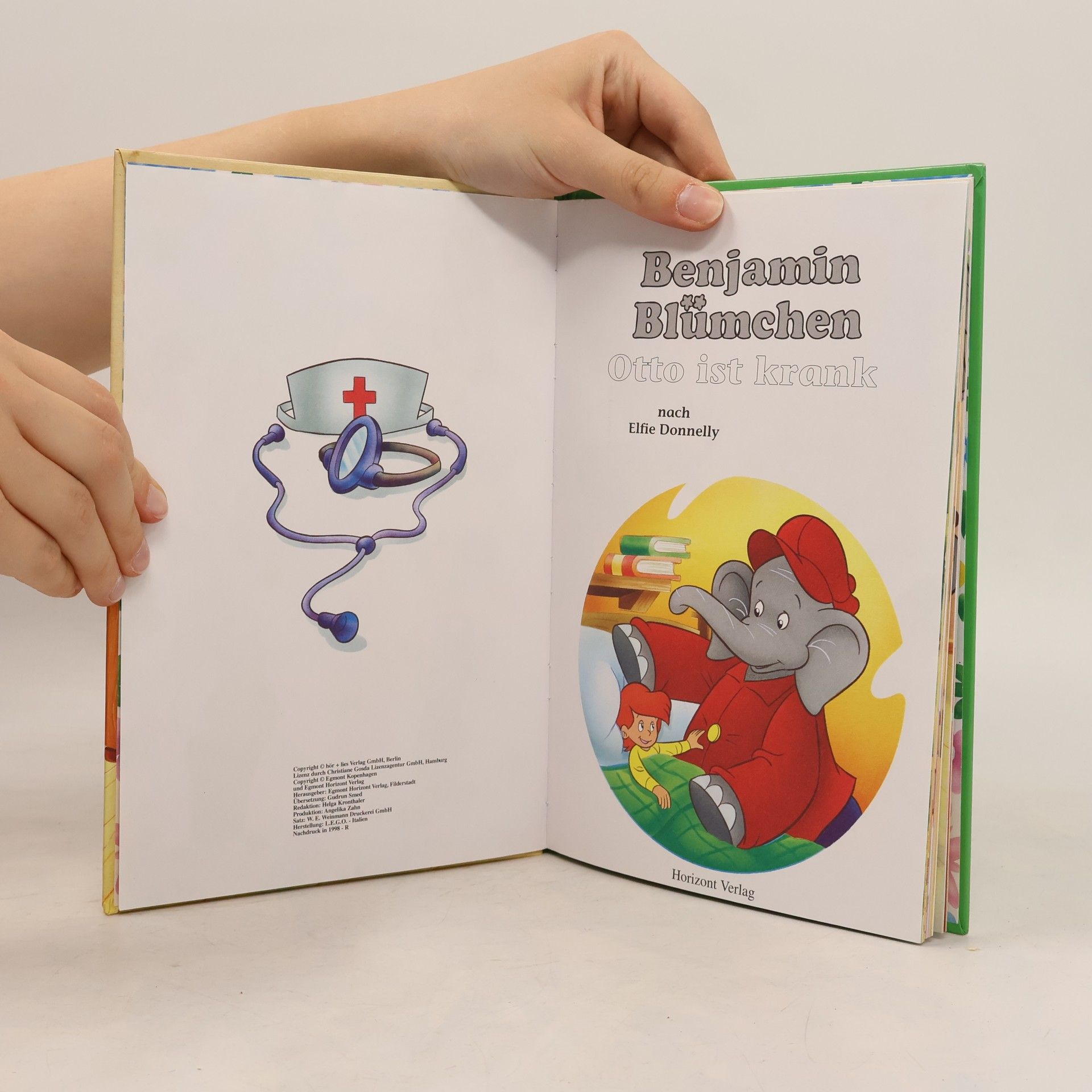 Various authors Benjamin Blümchen. Otto ist krank