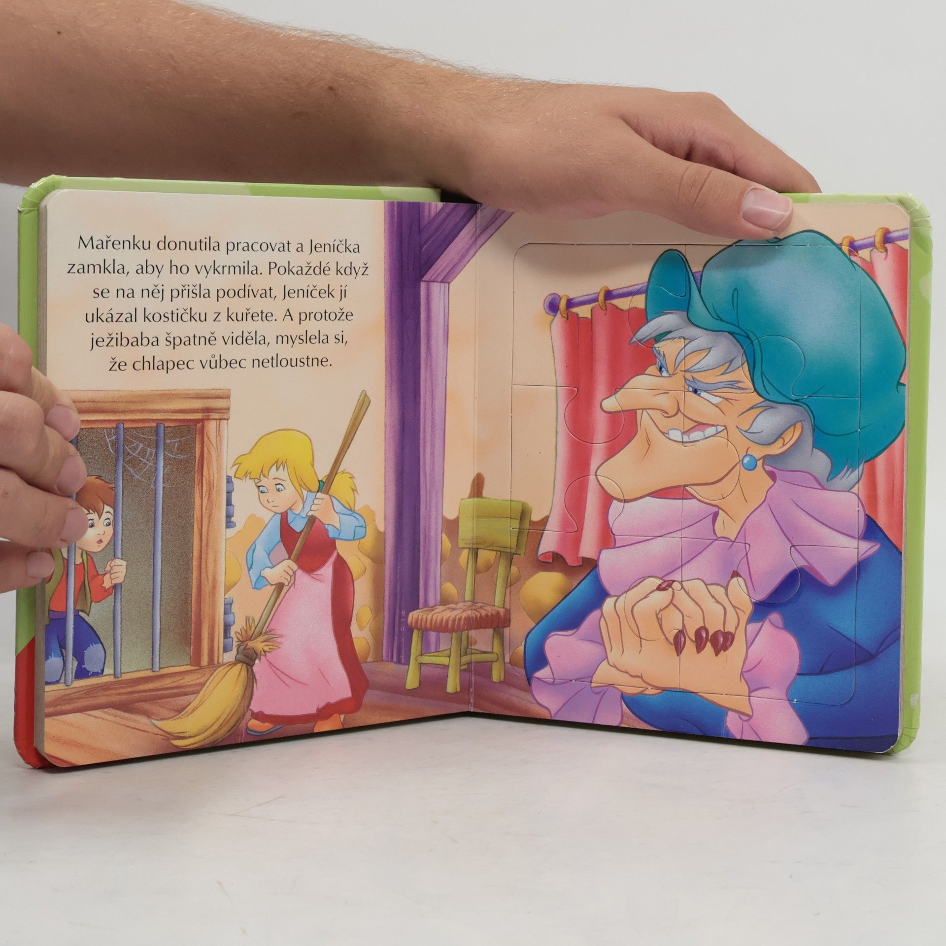 Kolektiv autorů Jeníček a Mařenka : pohádka s puzzle