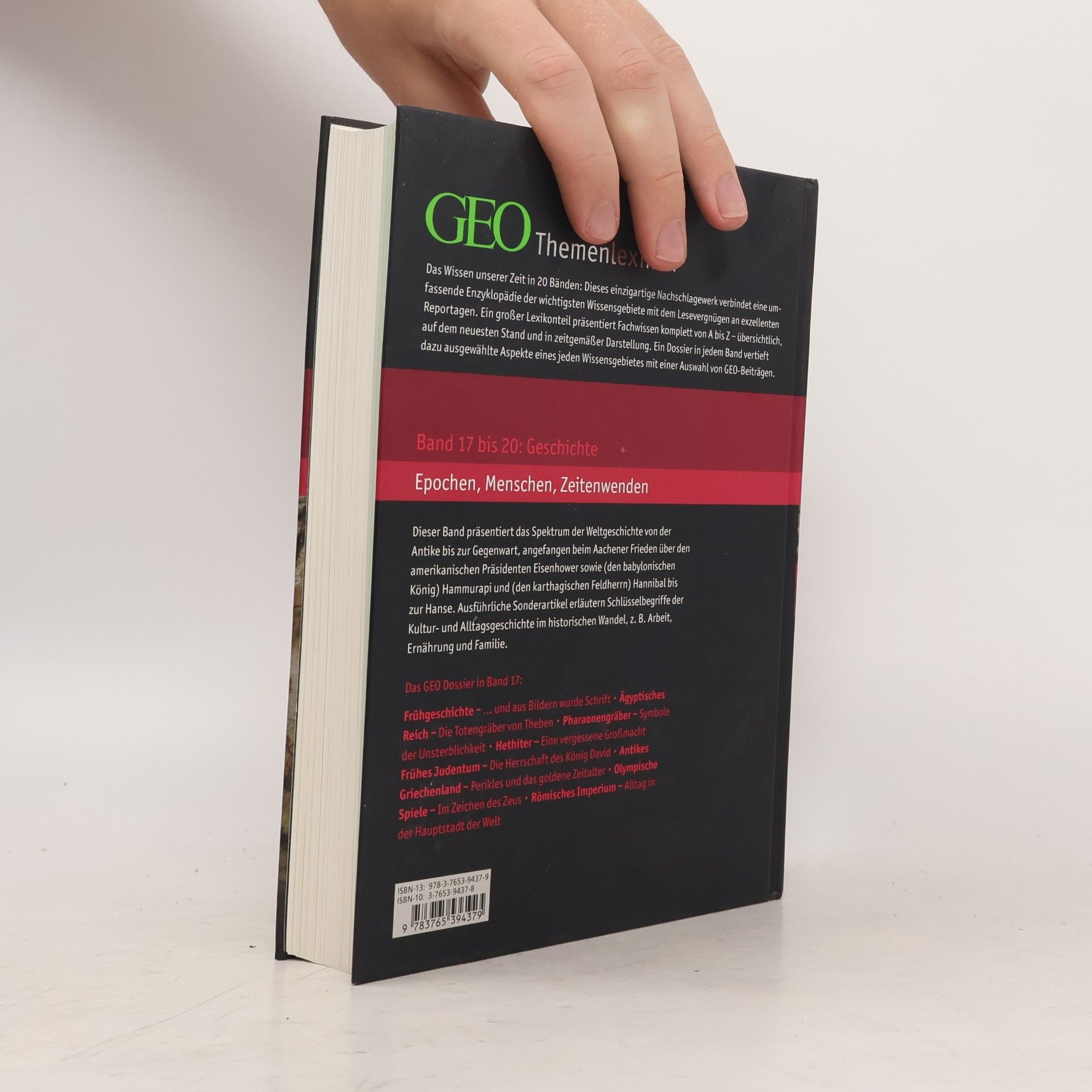 Autorenkollektiv GEO Themenlexikon 17. Geschichte