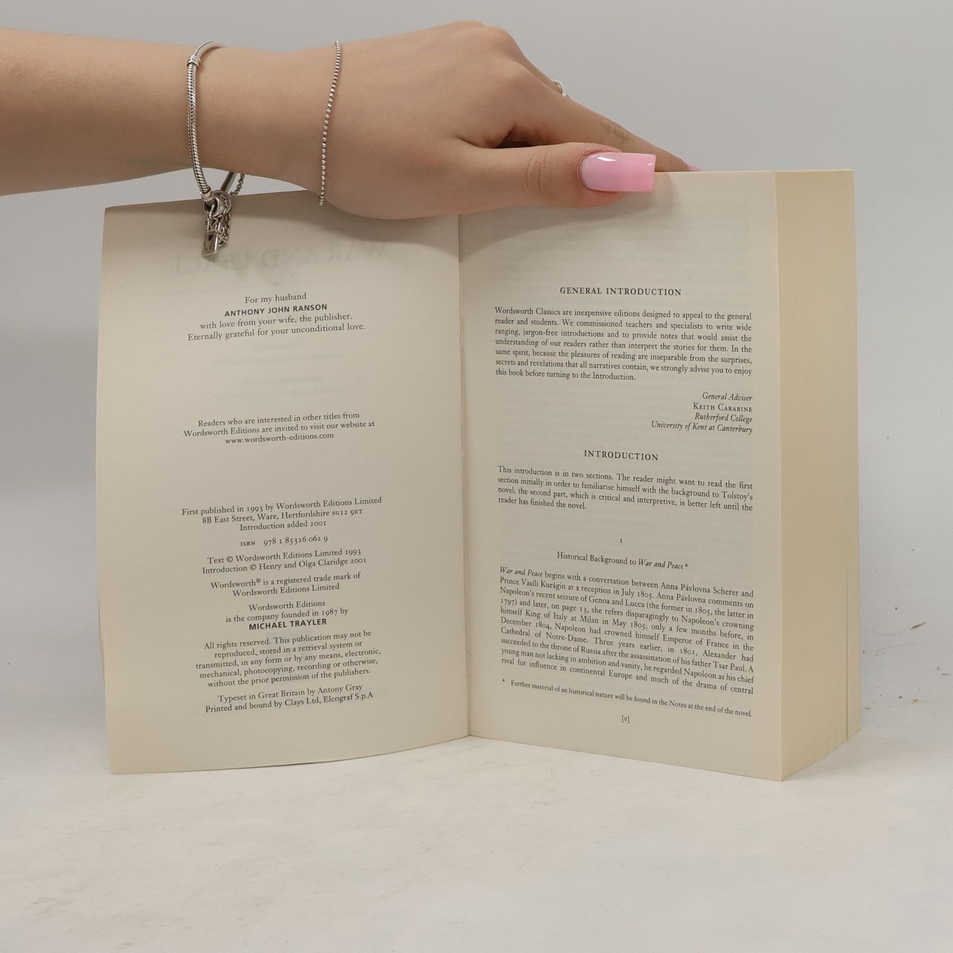 Lew Nikolajewitsch Tolstoi War and peace
