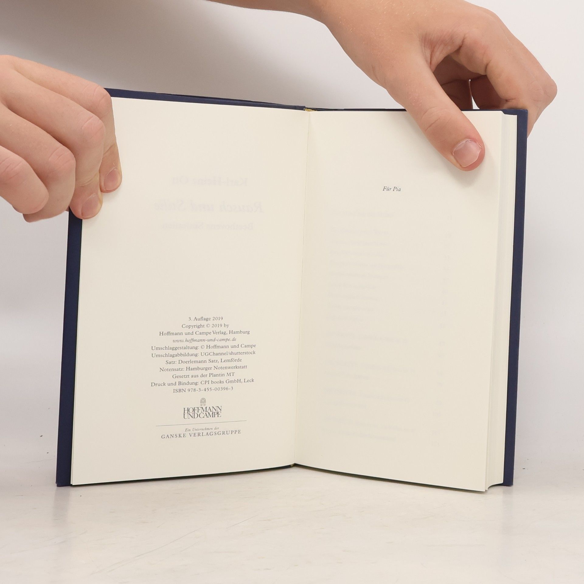 Karl Heinz Ott Rausch und Stille