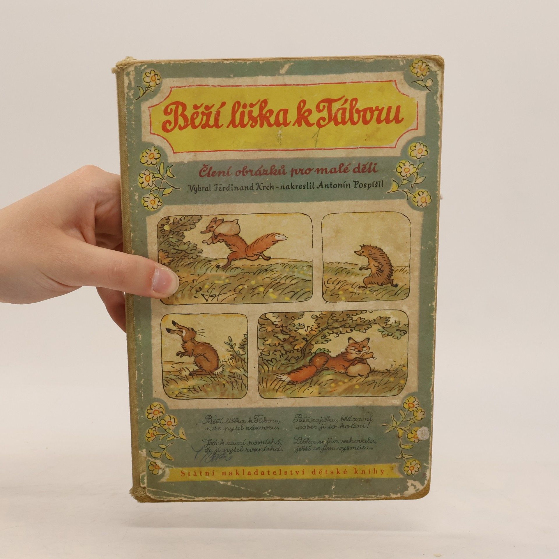 Ferdinand Krch Běží liška k táboru