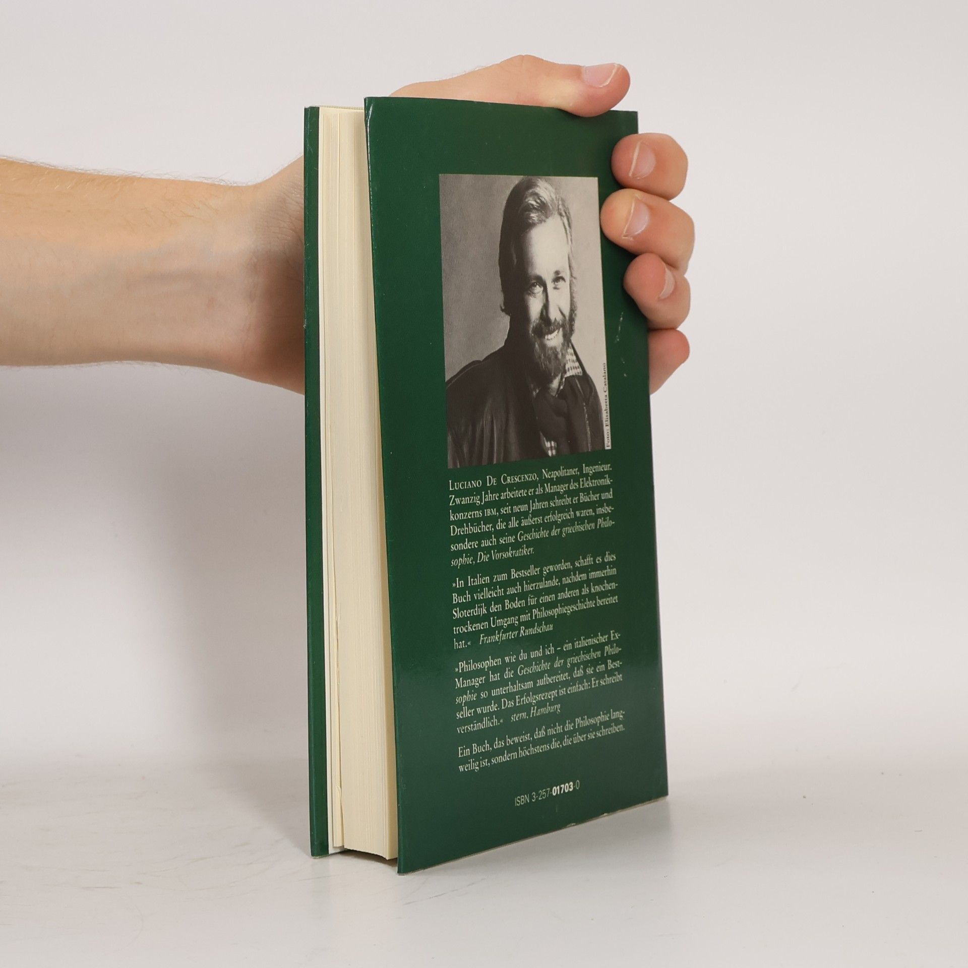 Luciano De Crescenzo Geschichte der griechischen Philosophie
