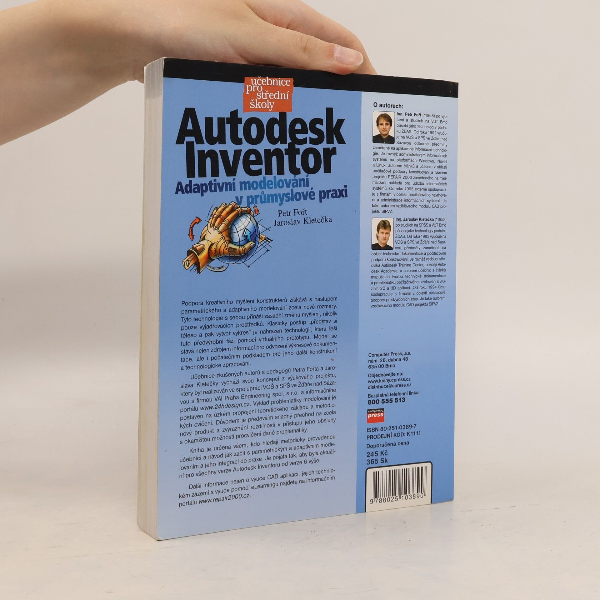 Jaroslav Kletečka Autodesk Inventor