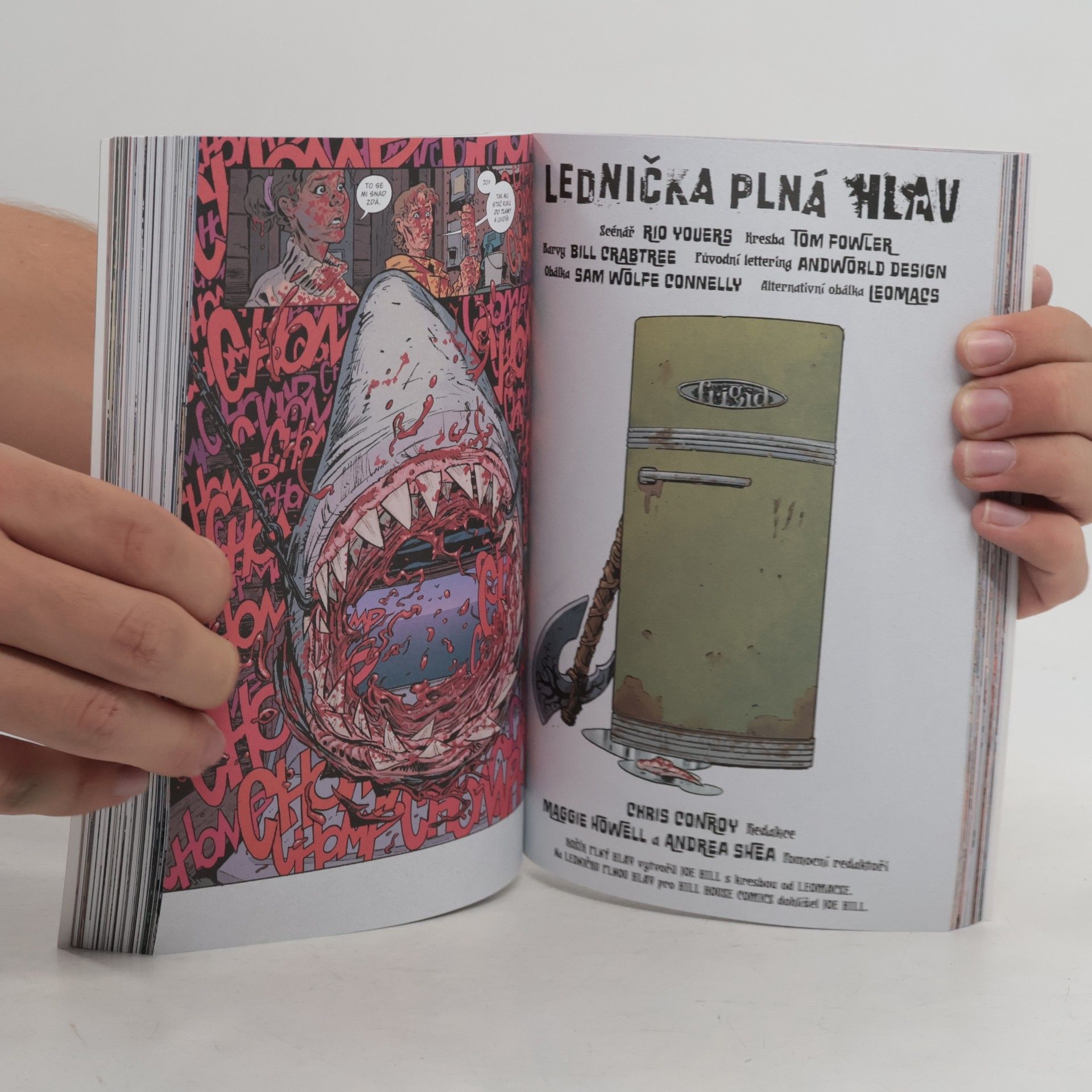 Joe Hill Kapesní komiksové klenoty: Košík a lednička plné hlav