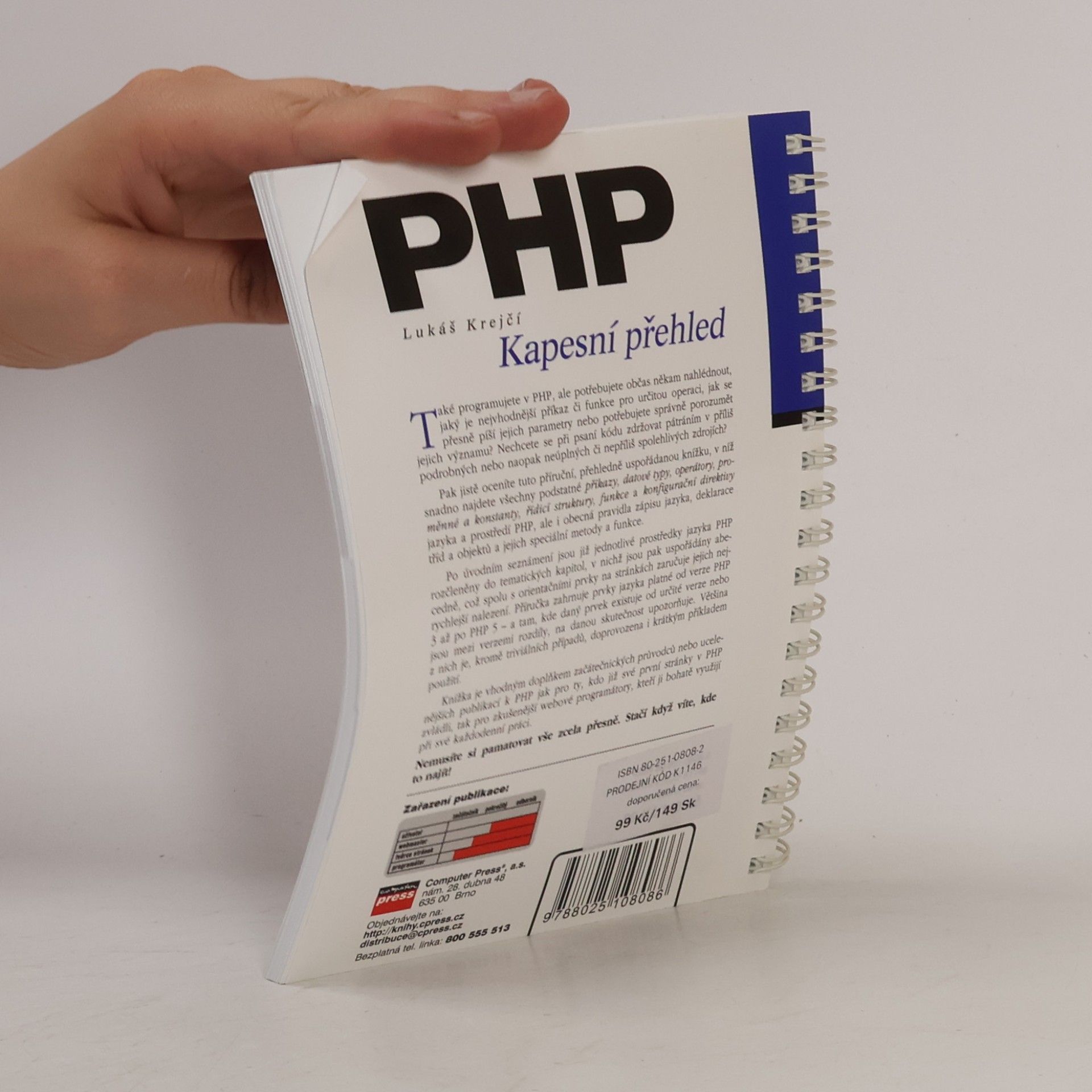 Lukáš Krejčí PHP. kapesní přehled