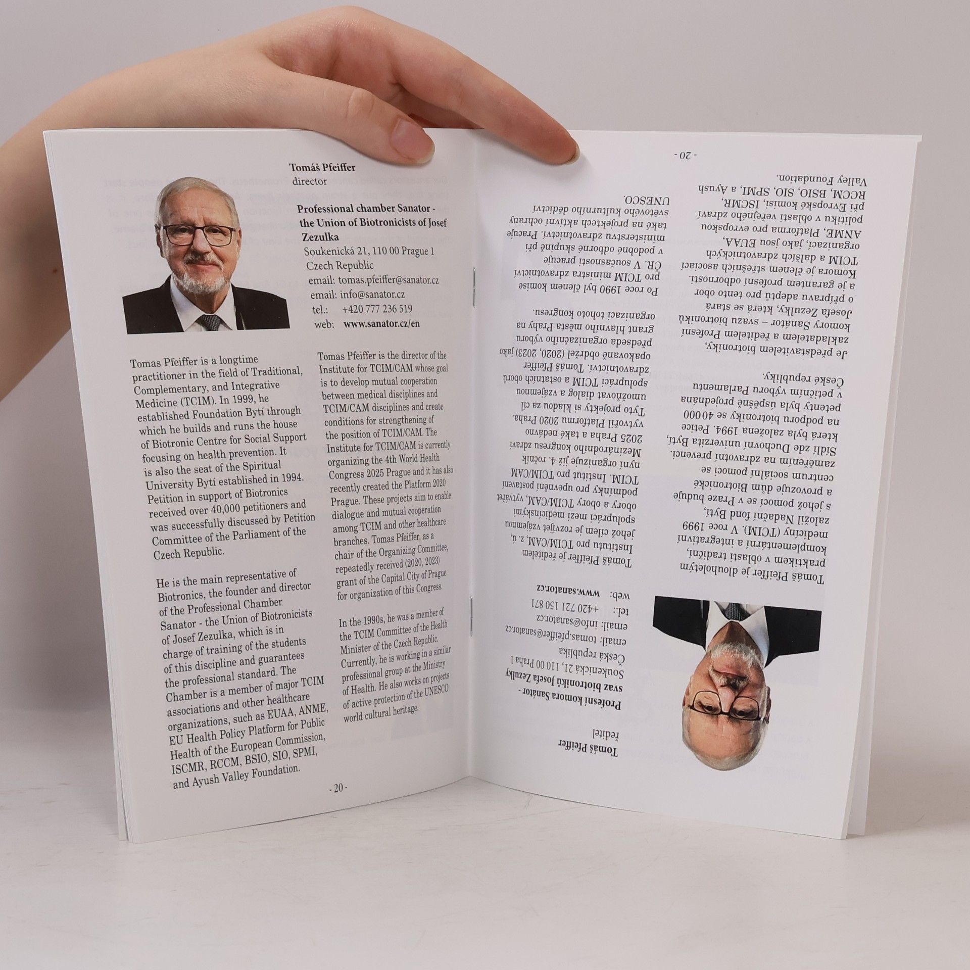 Tomáš Pfeiffer Integrativní onkologie: další možnosti