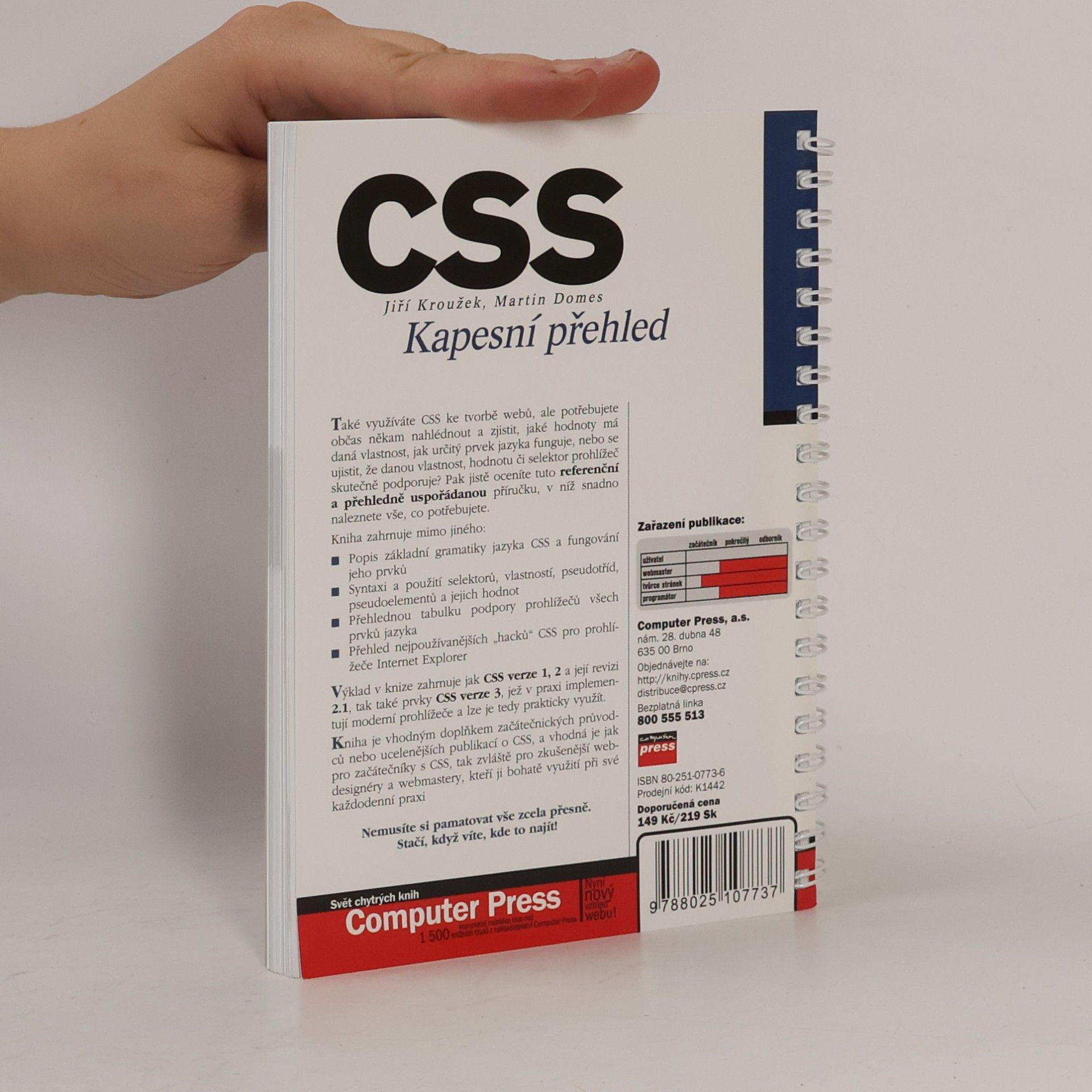 Jiří Kroužek CSS: Kapesní přehled