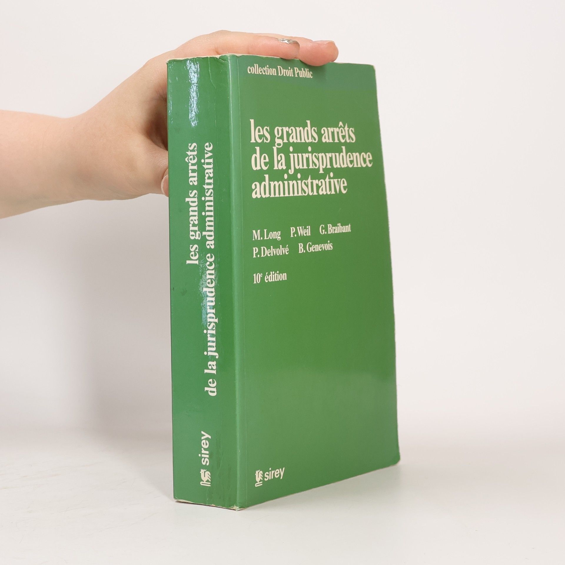 Les grands arrêts de la jurisprudence administrative