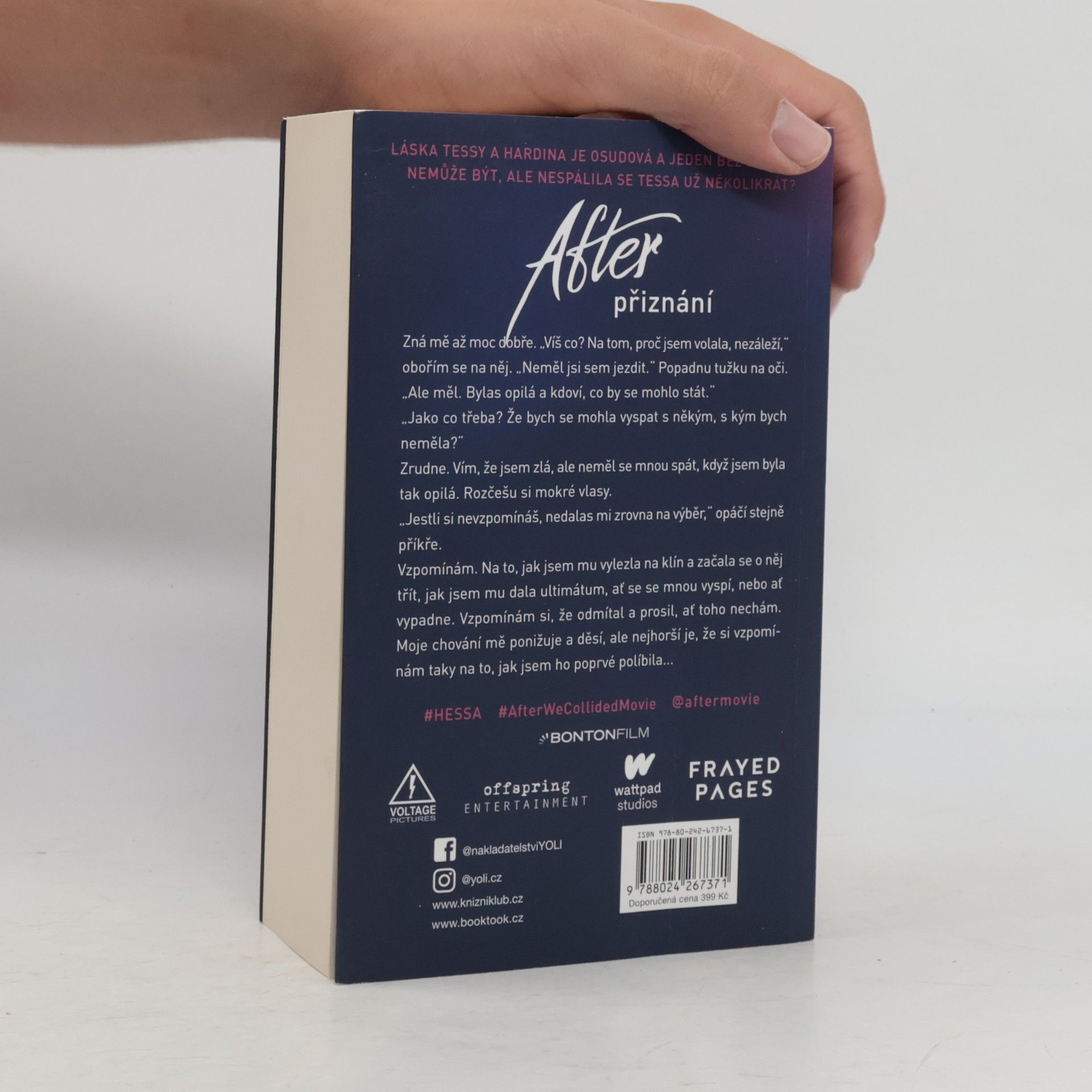 Anna Todd After. Přiznání