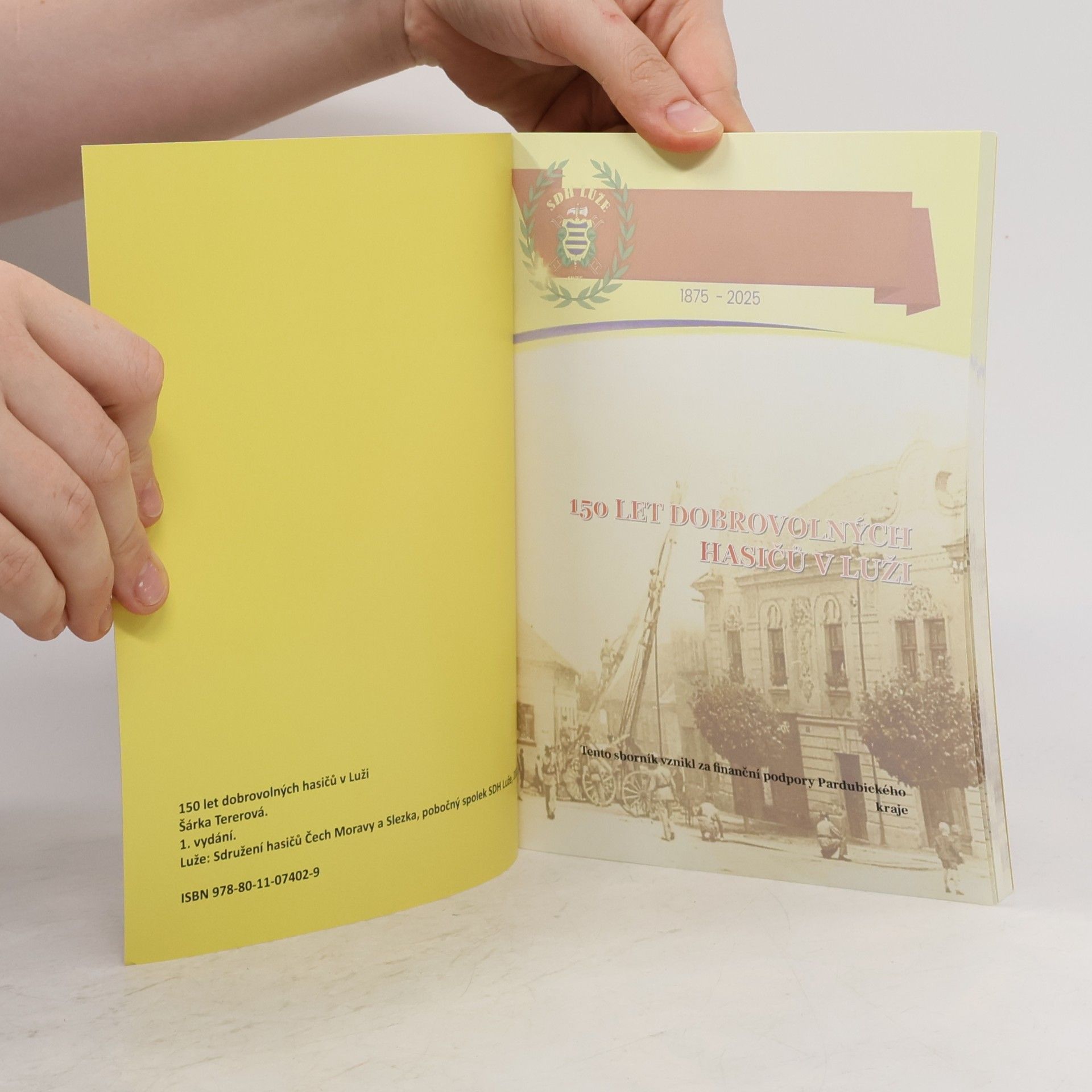 Šárka Tererová 150 let dobrovolných hasičů v Luži