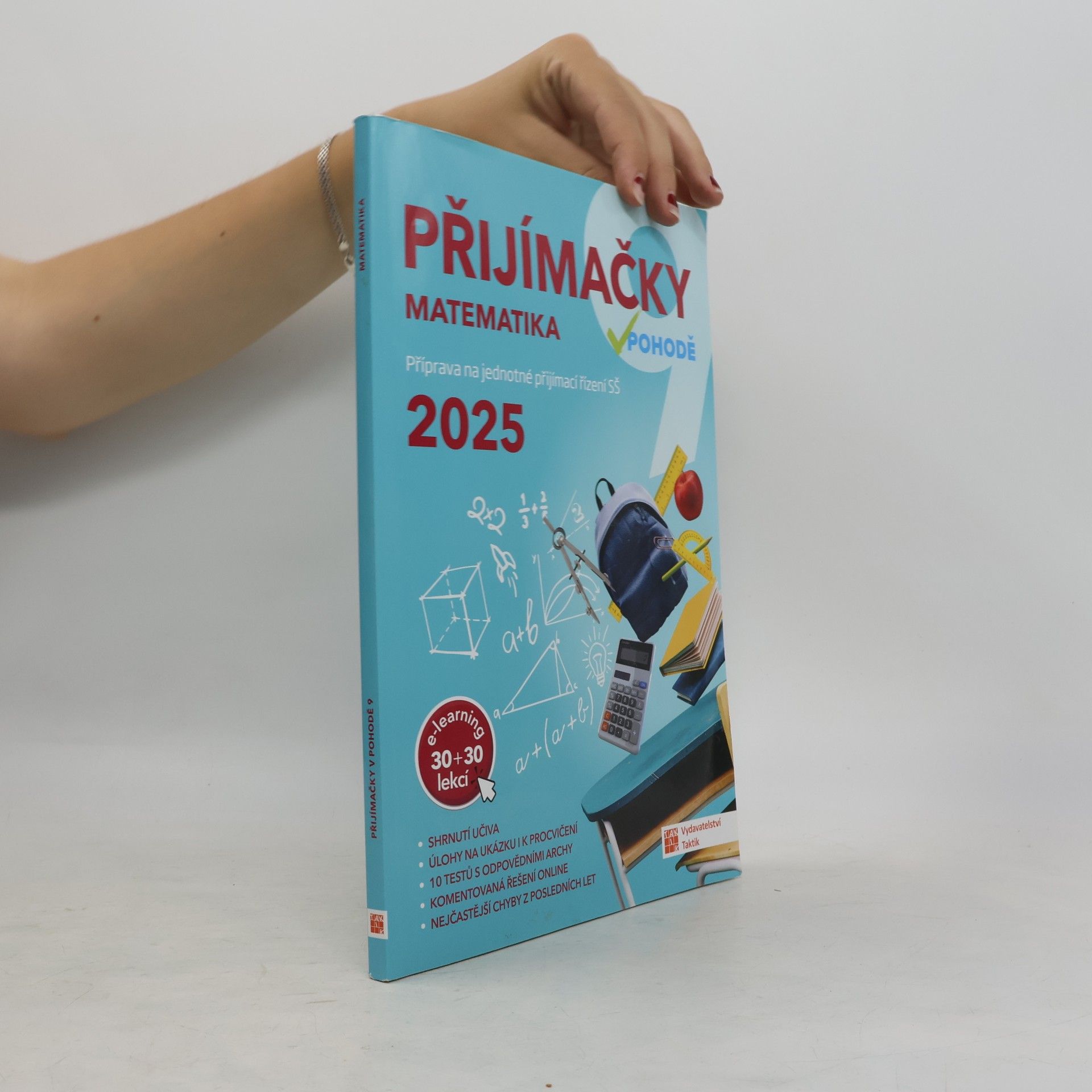 TAKTIK Přijímačky 9 Matematika + E-learning 2025