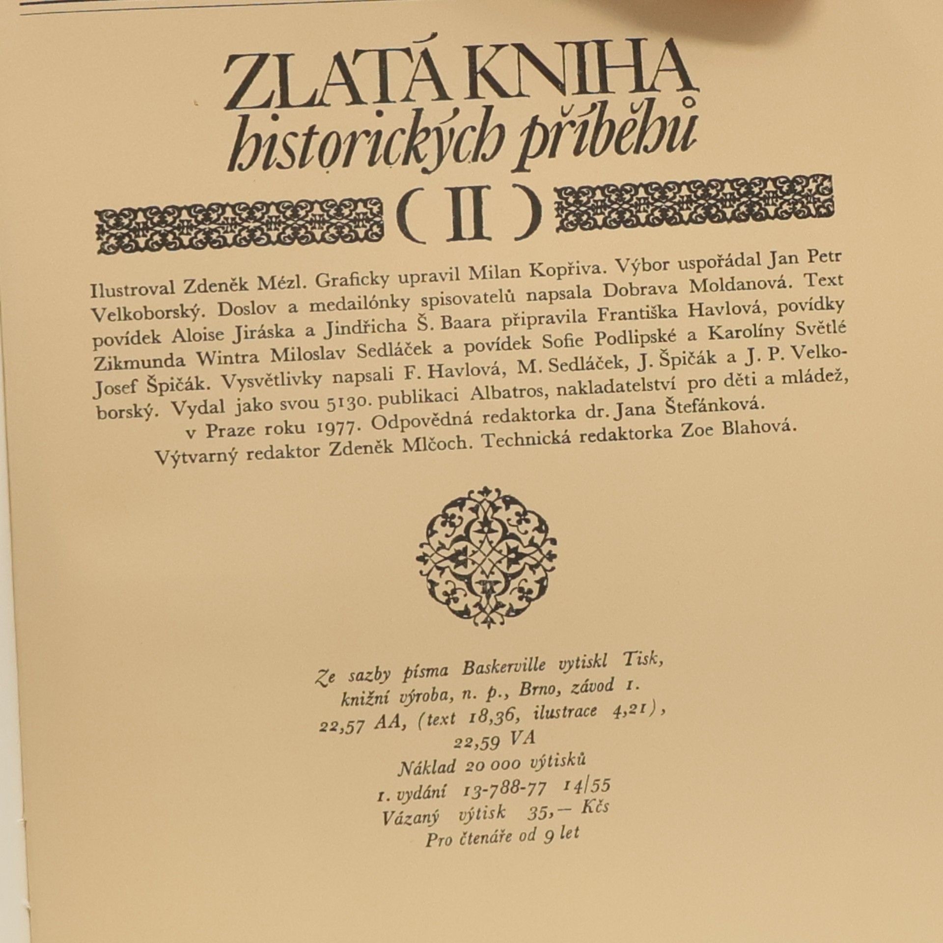 Autorenkollektiv Zlatá kniha historických příběhů II.
