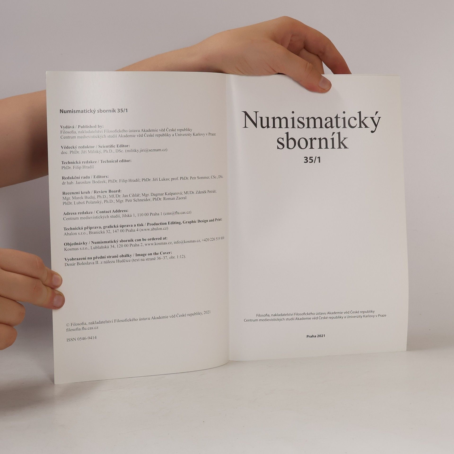 AA.VV. Numismatický sborník 35/1