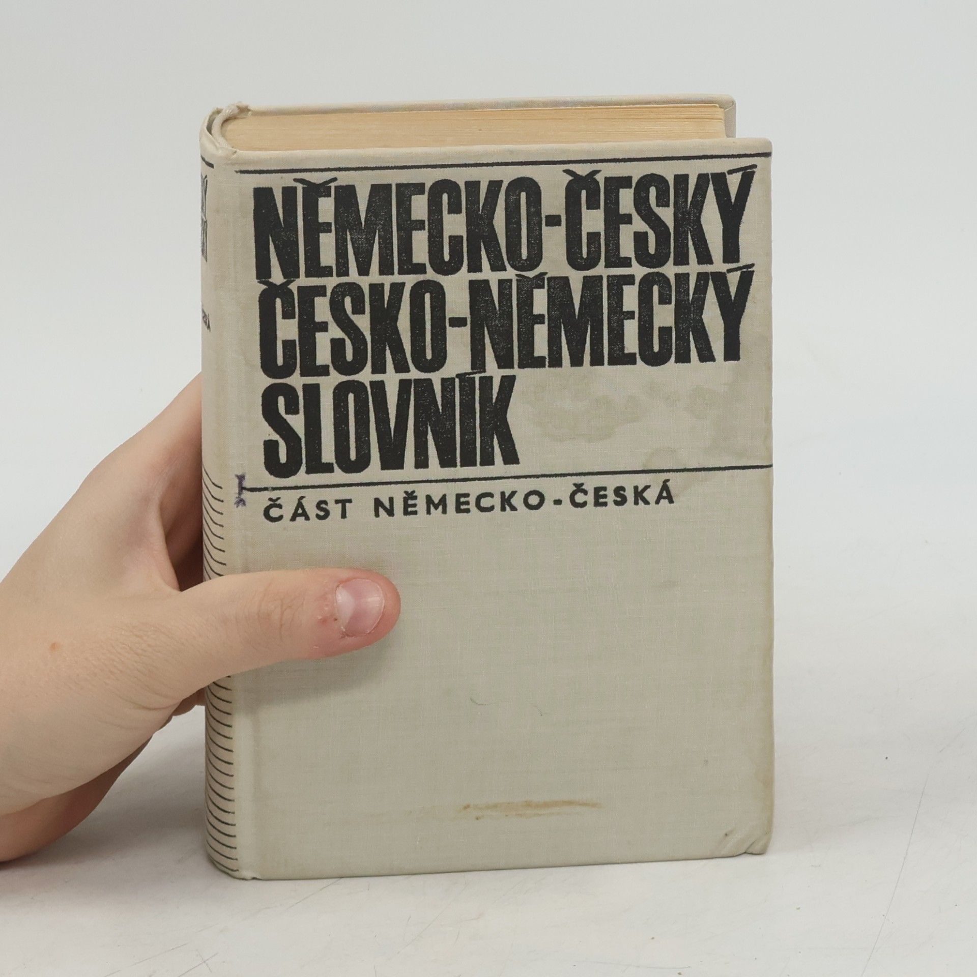 František Widimský Německo-český, česko-německý slovník. Část německo-česká