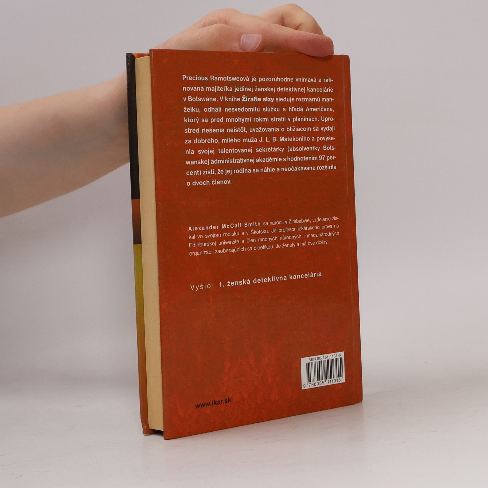 Alexander McCall Smith Žirafie slzy
