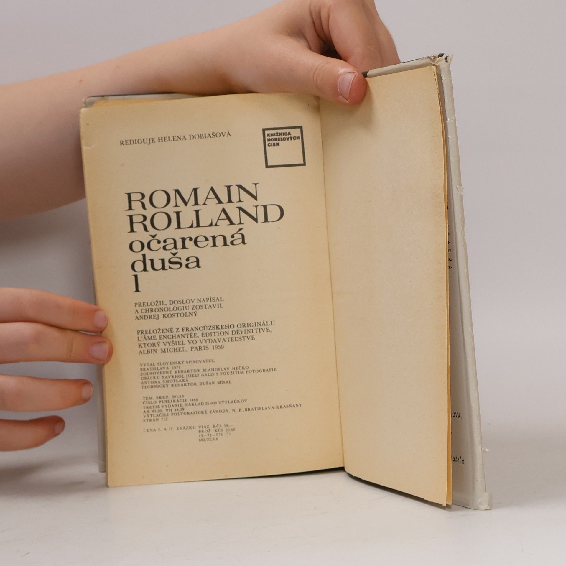Romain Rolland Očarená duša 1