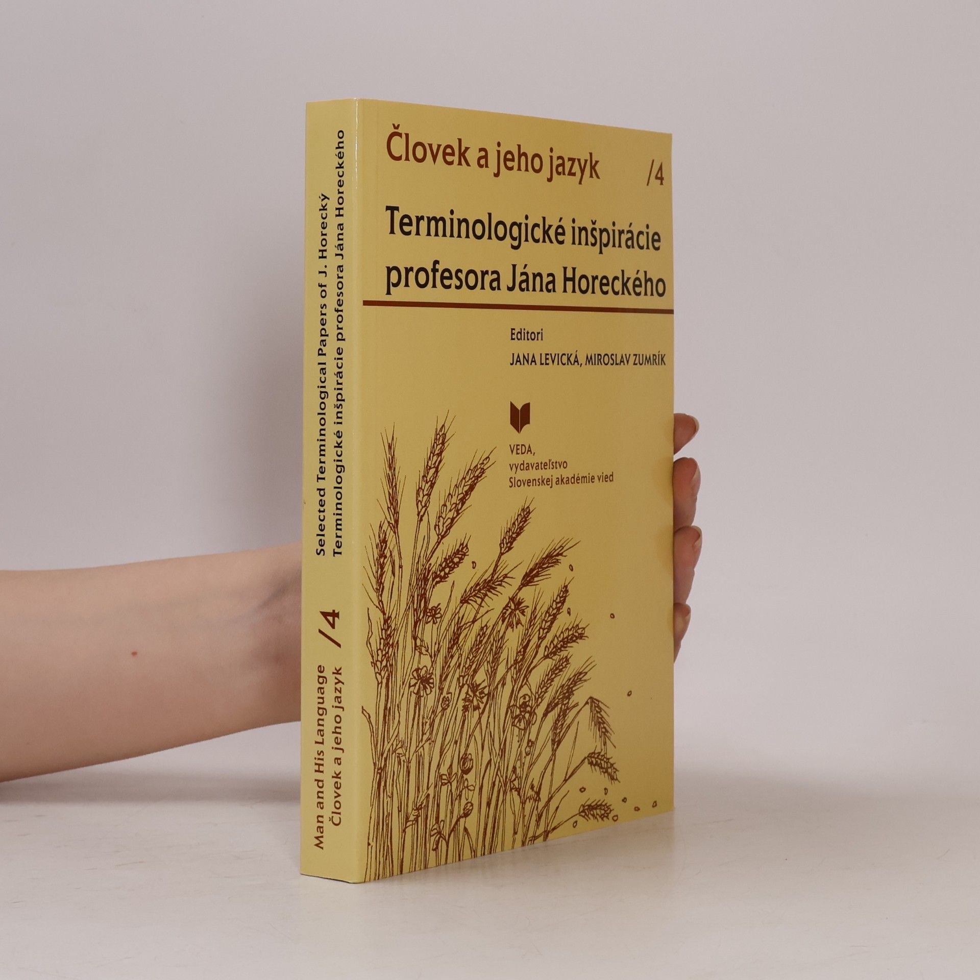 Človek a jeho jazyk - 4: Terminologické inšpirácie profesora Jana Horeckého