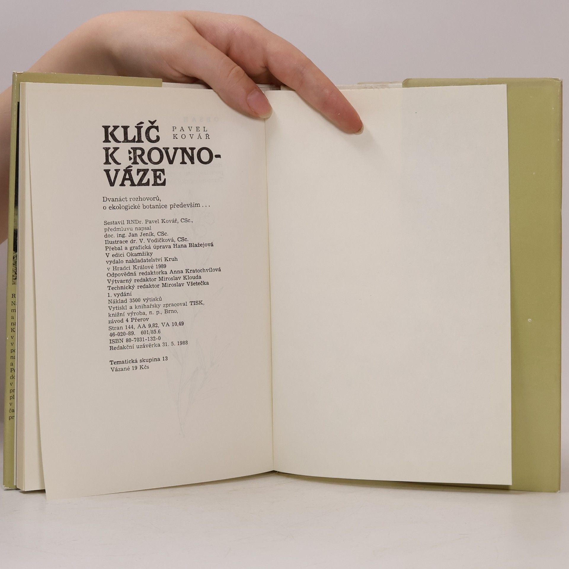 Pavel Kovář Klíč k rovnováze