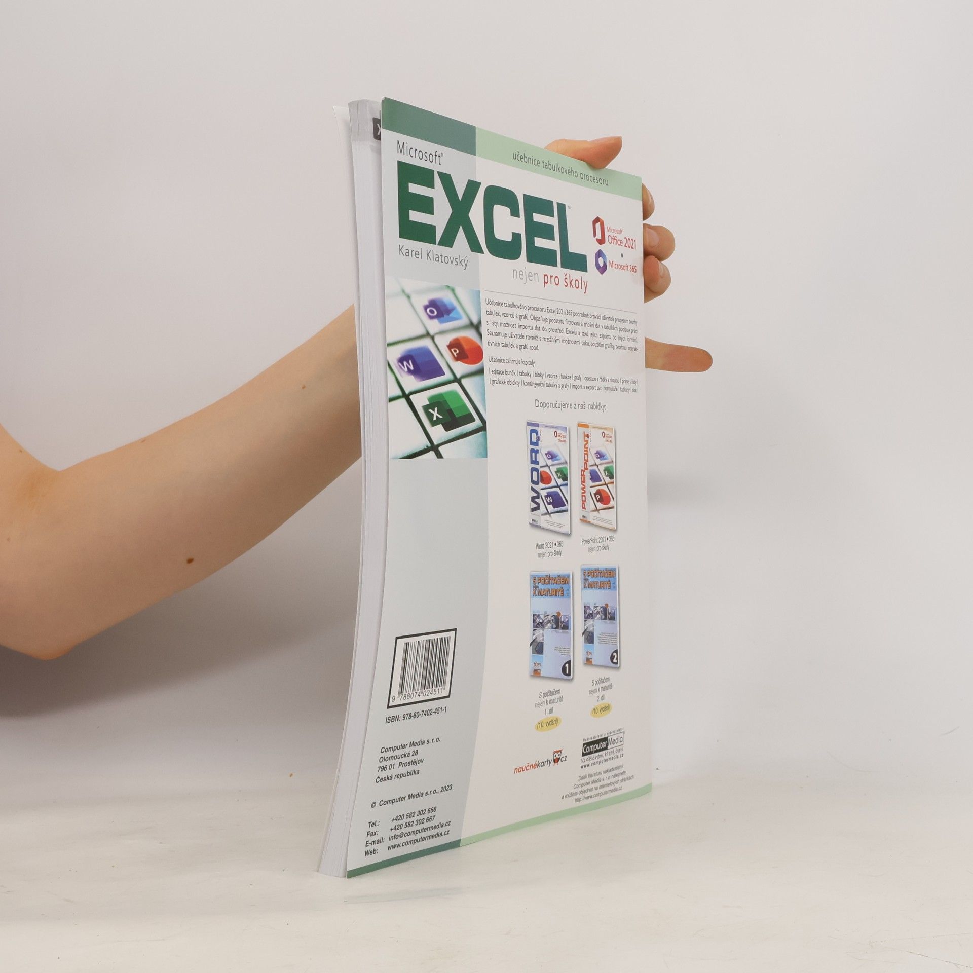 Karel Klatovský Excel 2021 / 365 nejen pro školy