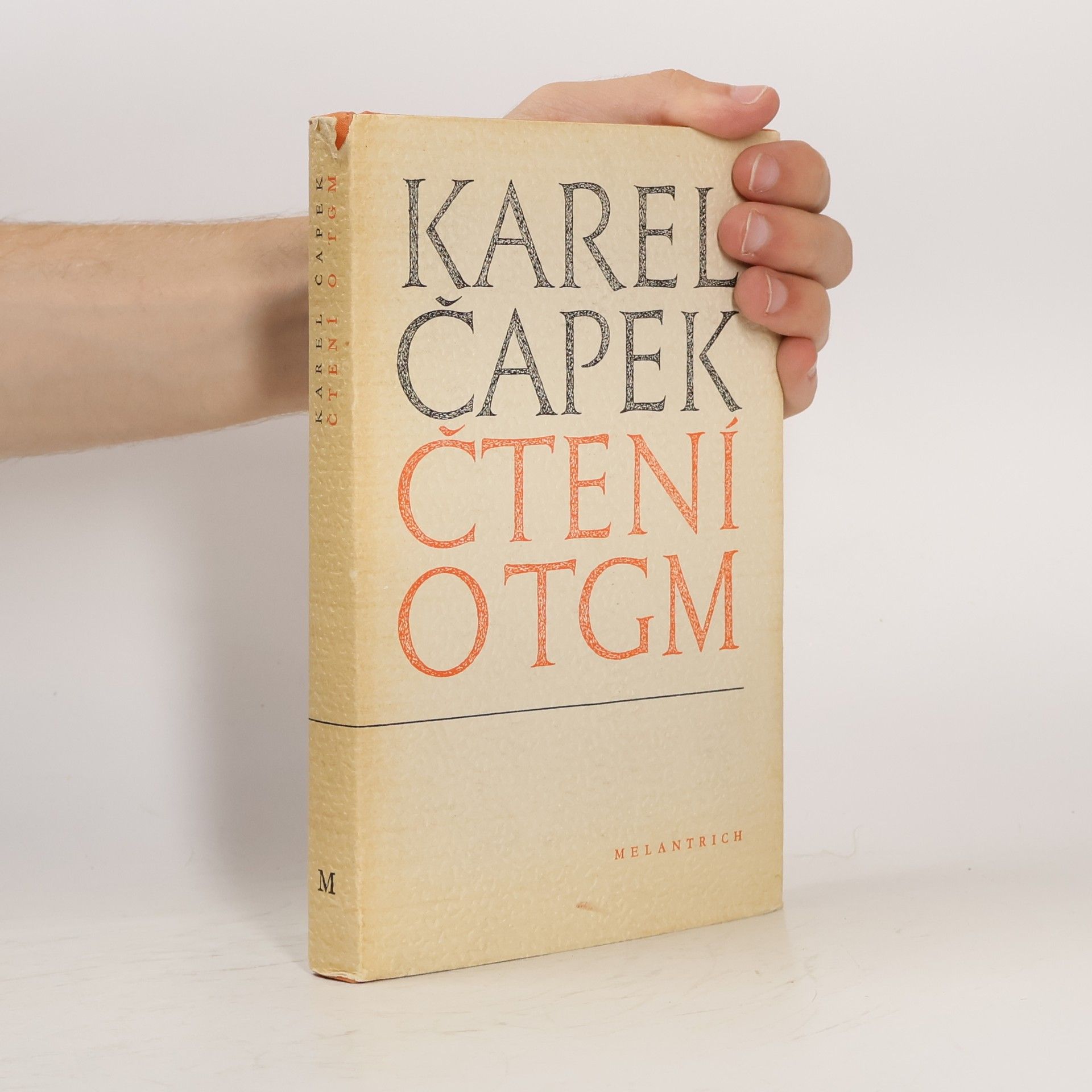Karel Čapek Čtení o T. G. Masarykovi