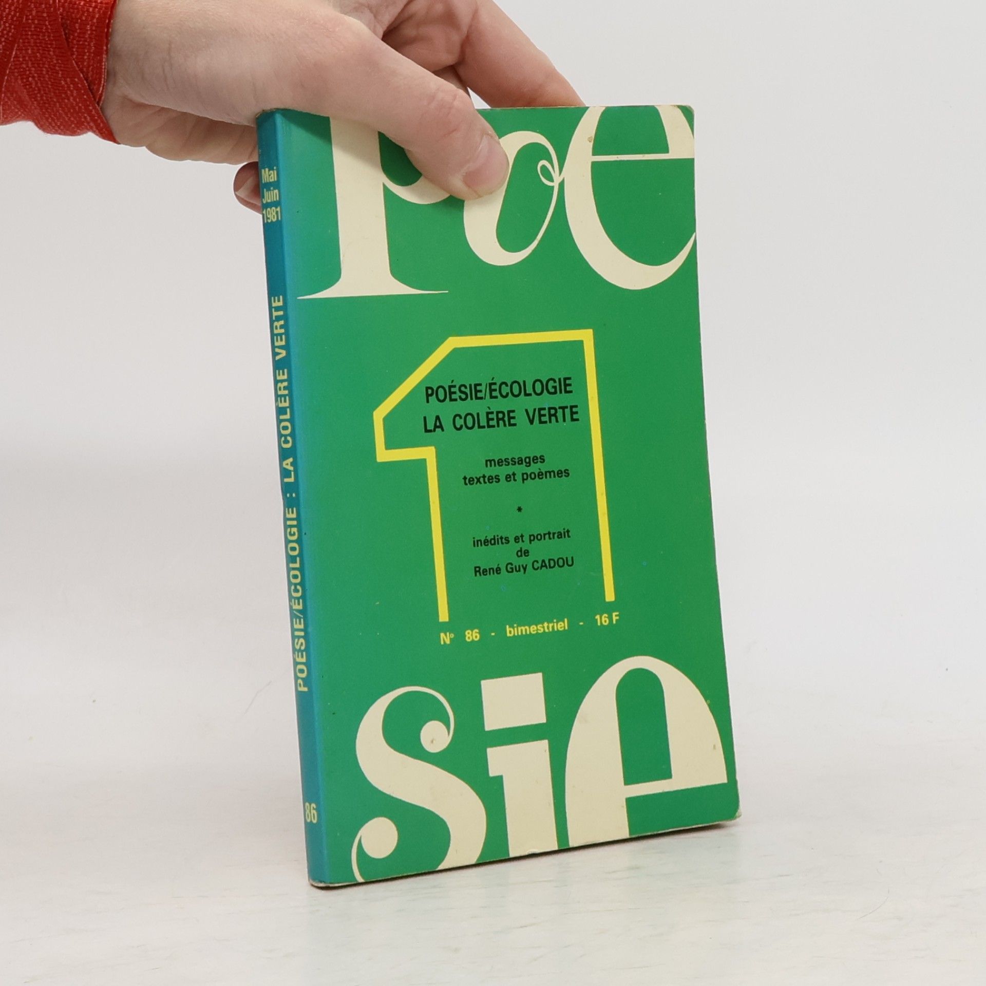 Autores varios Poésie/Écologie La colère verte