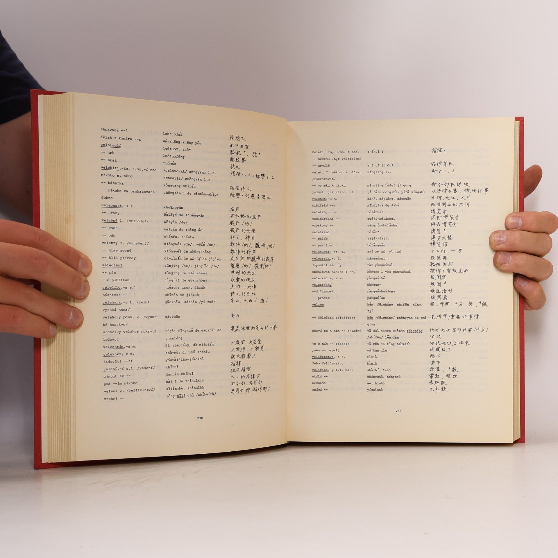 Autores varios Česko-čínský slovník (U/Vyu)