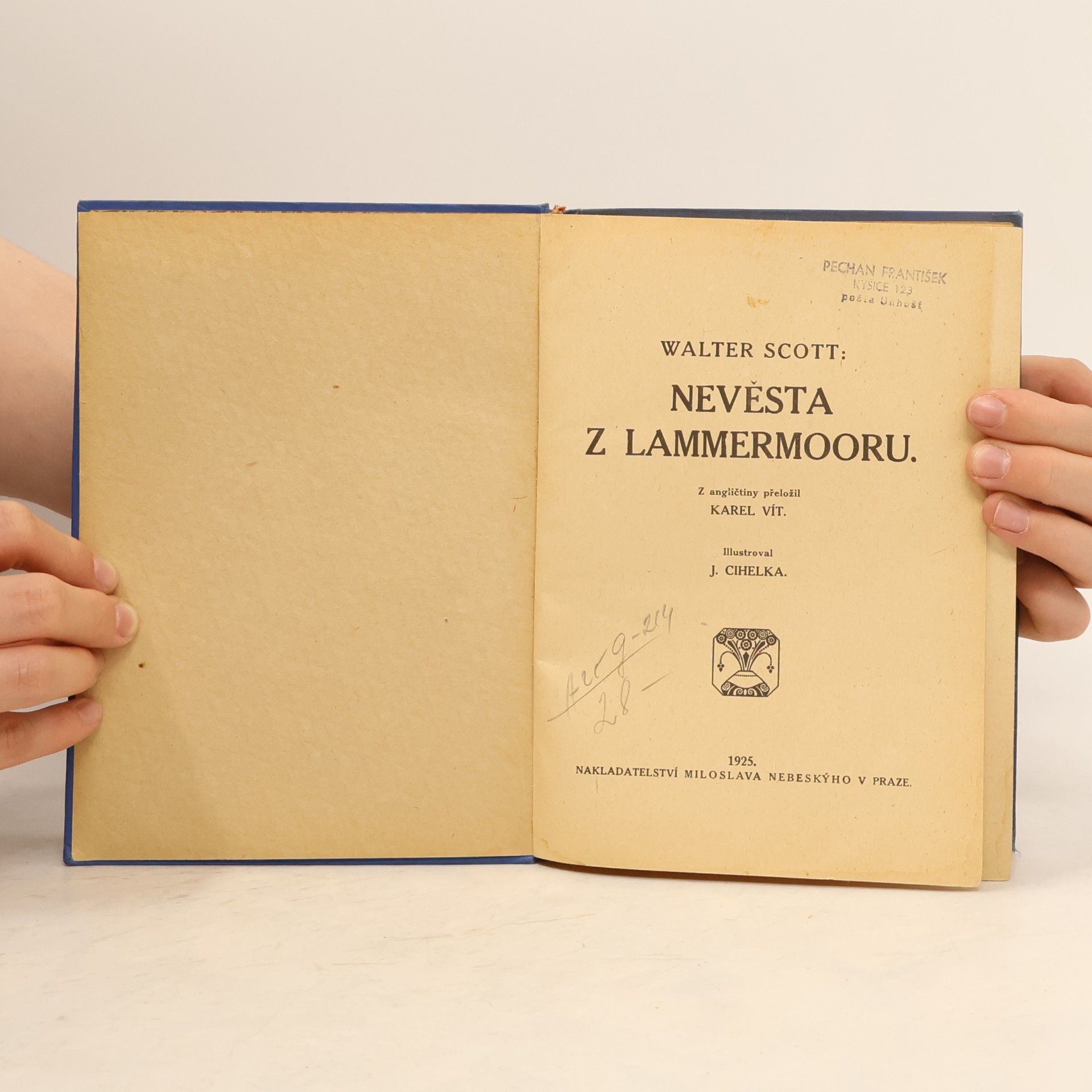 Walter Scott Nevěsta z Lammermooru