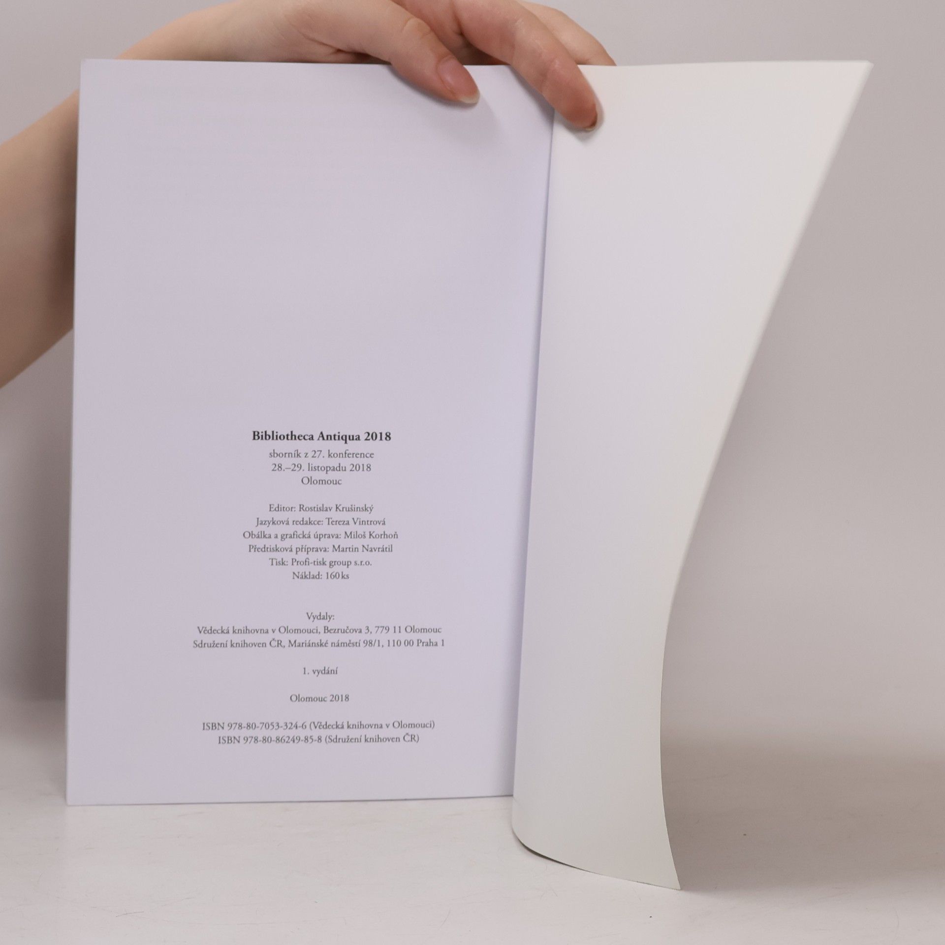Rostislav Krušinský Bibliotheca Antiqua 2018