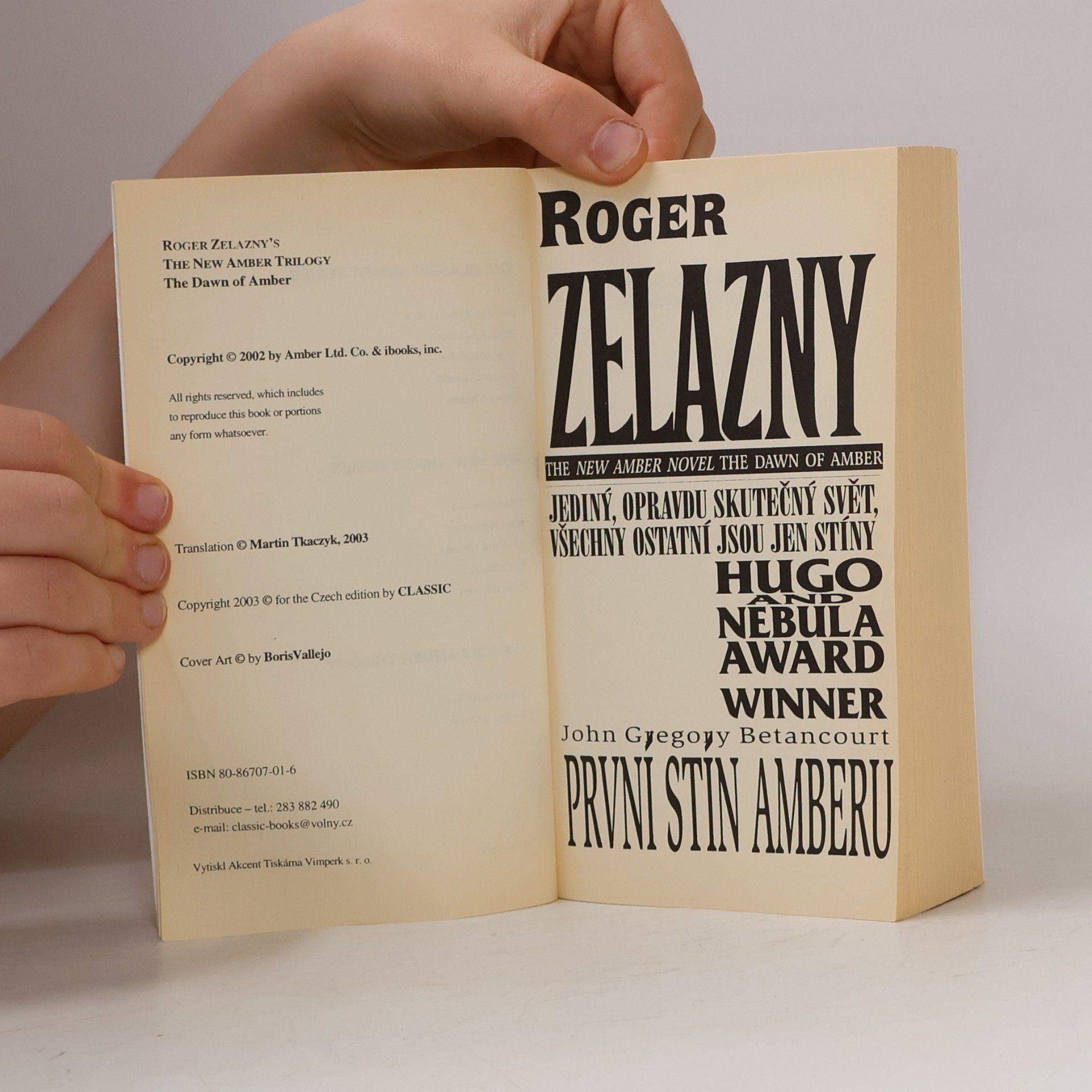 Roger Zelazny První stín Amberu