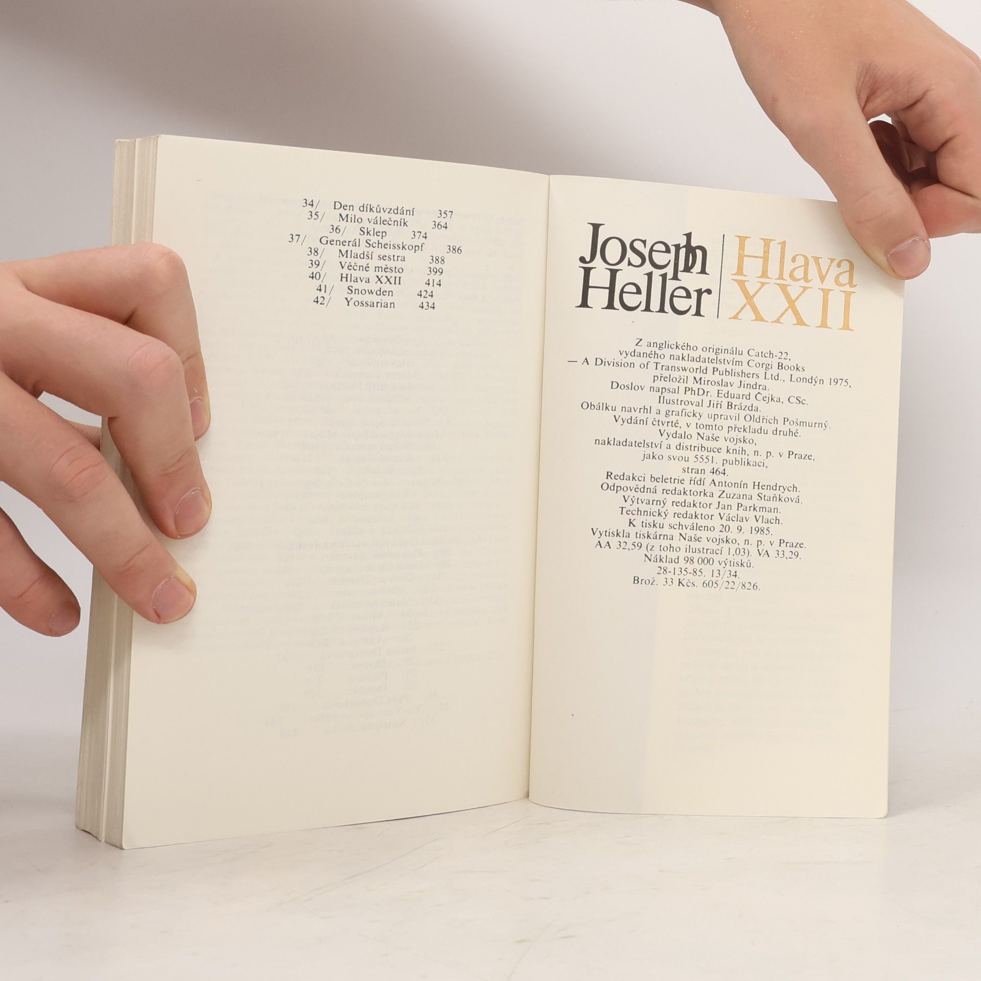 Joseph Heller Hlava XXII.