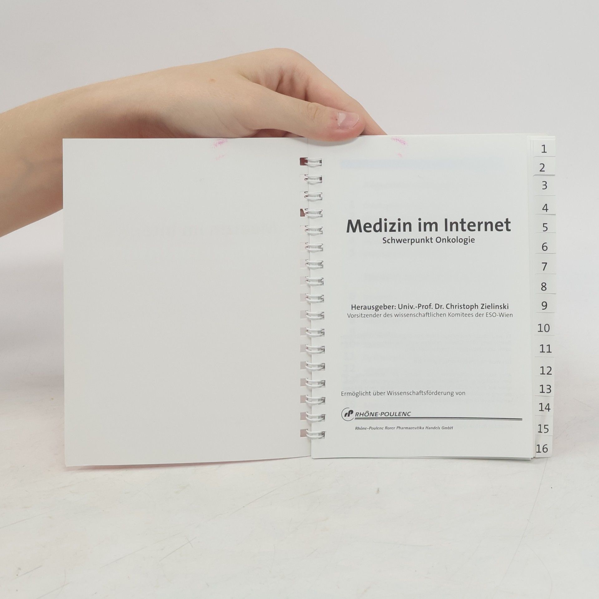 Christoph Zielinski Medizin im Internet