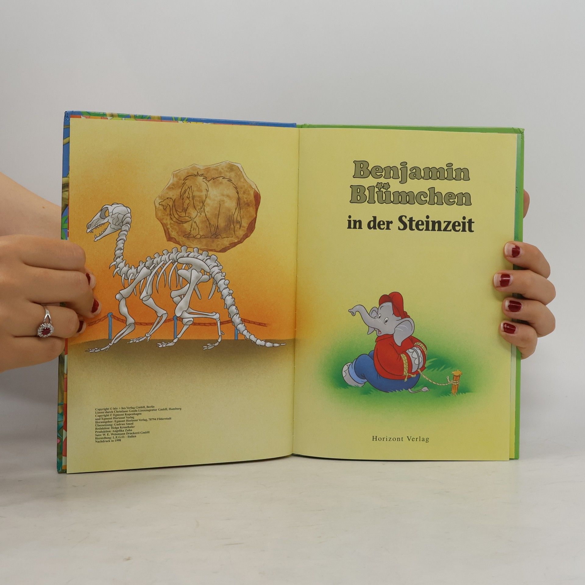 Kolektiv autorů Benjamin Blümchen in der Steinzeit