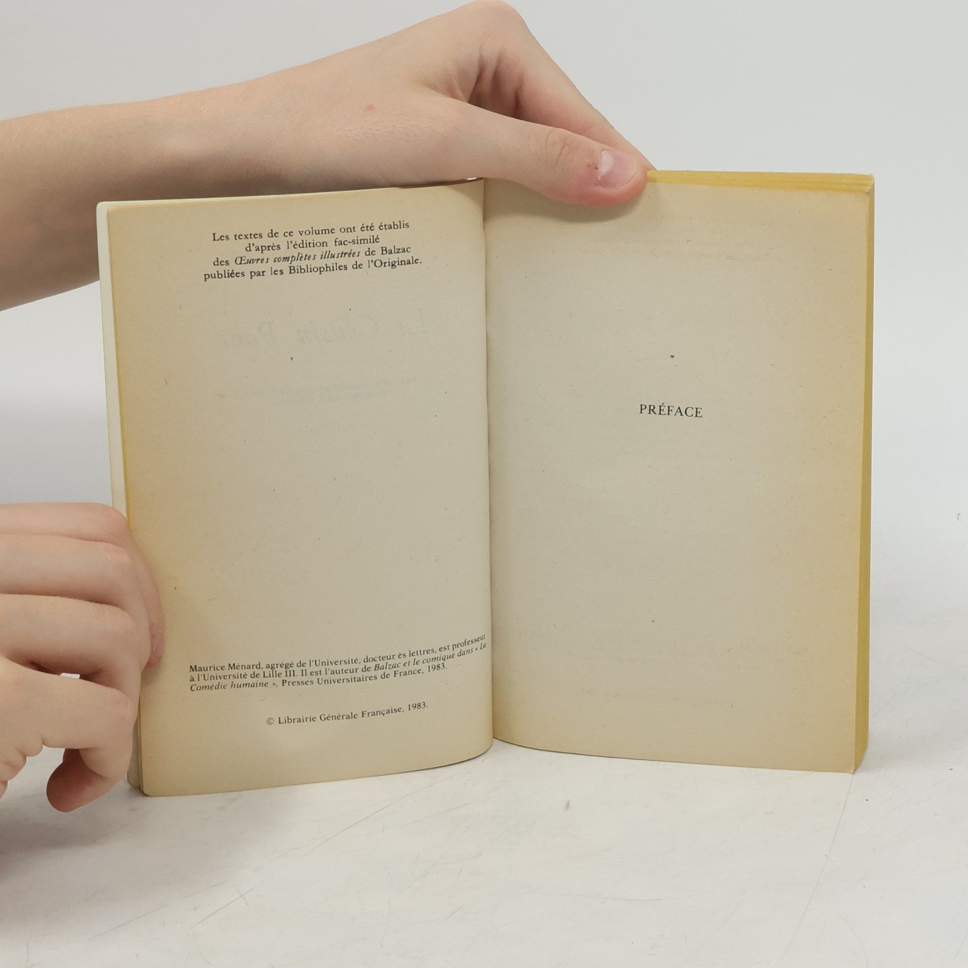 Honoré de Balzac Livre de Poche: Le Cousin Pons - Texte intégral