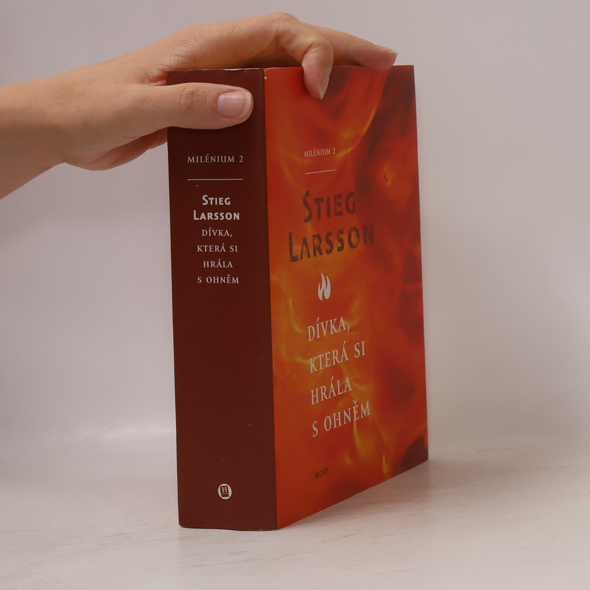 Stieg Larsson Dívka, která si hrála s ohněm