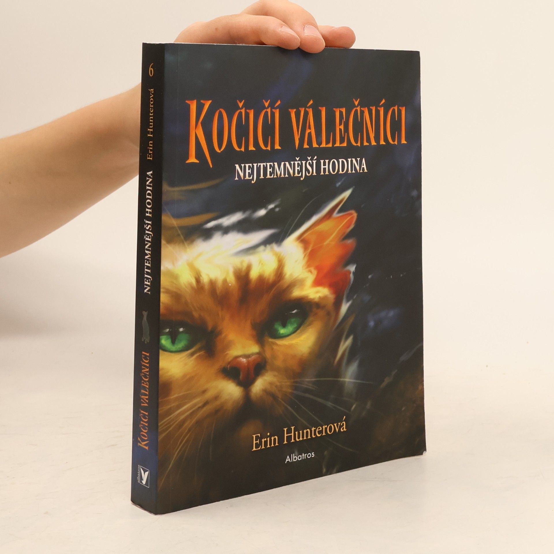 Erin Hunter Kočičí válečníci. Nejtemnější hodina
